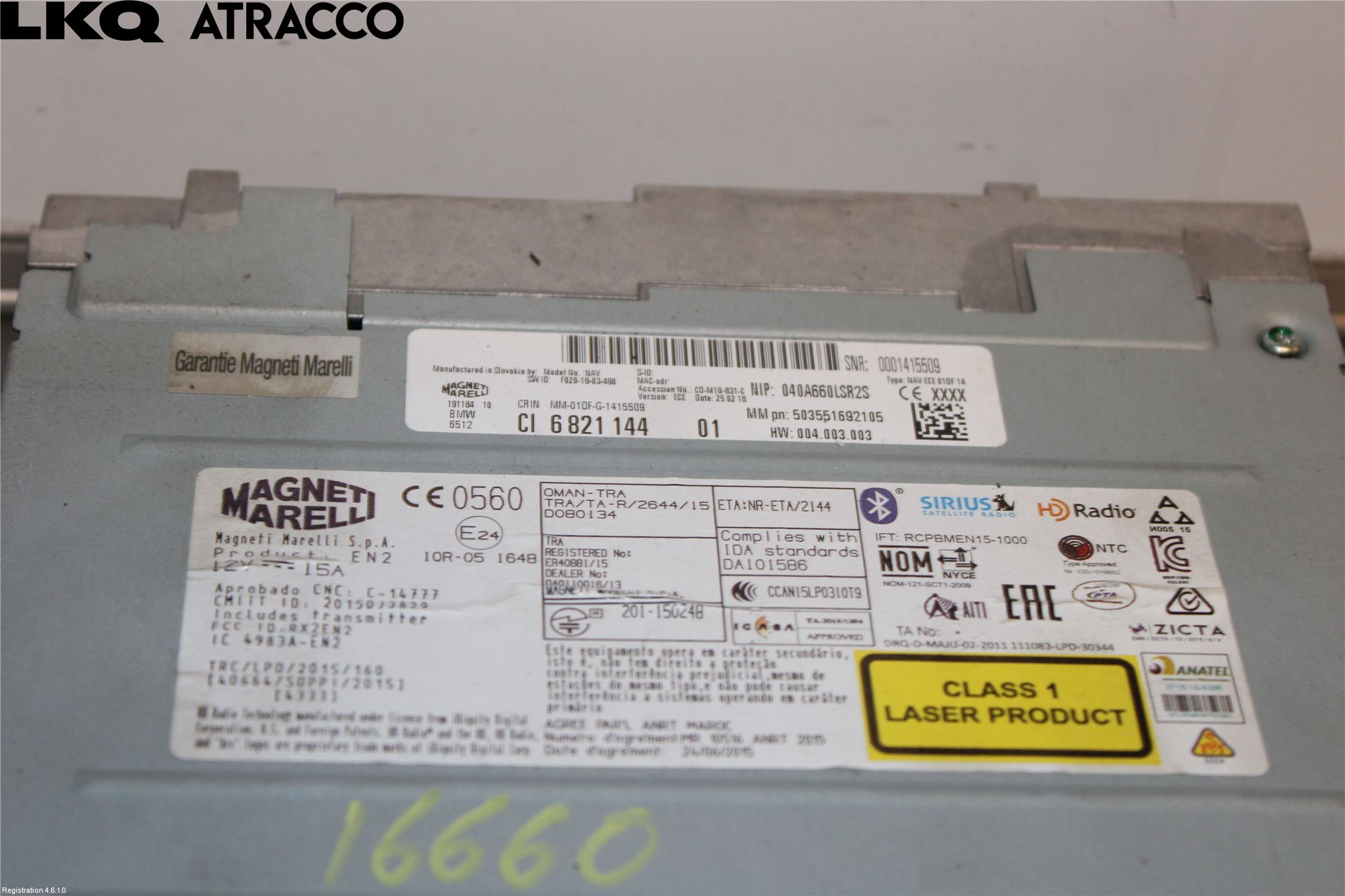 BMW 2 F45 Active Tourer 14-21 Gps Navigator