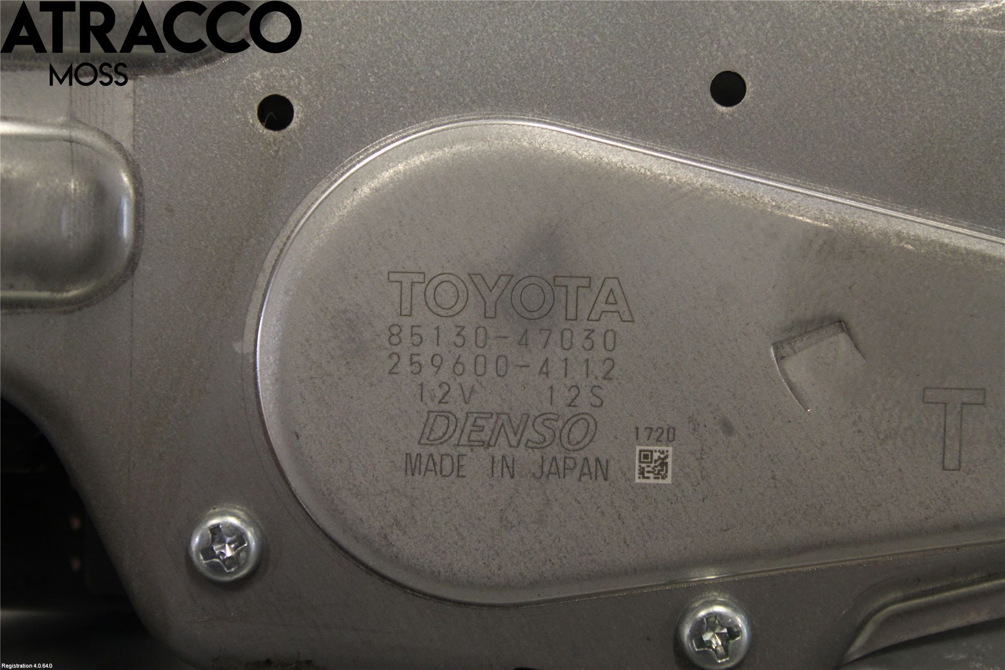 Toyota PRIUS (ZVW50) 16-21 Viskermotor Bakluke