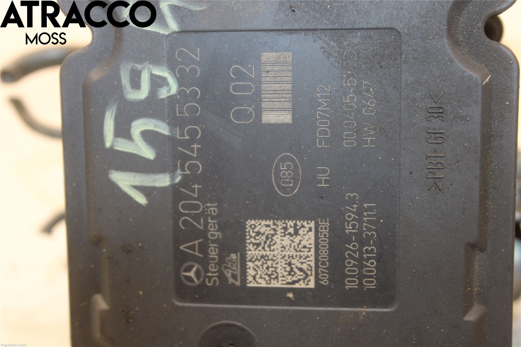 Mercedes-Benz MB C-KLASS (W204) 07-15 Abs Hydraulikkaggregat