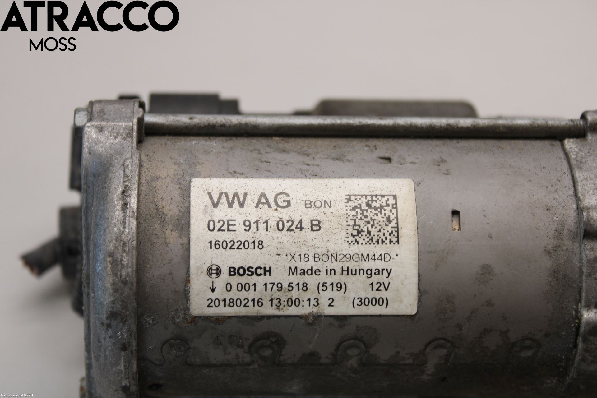 Audi Q3 8U 12-18 Startmotor