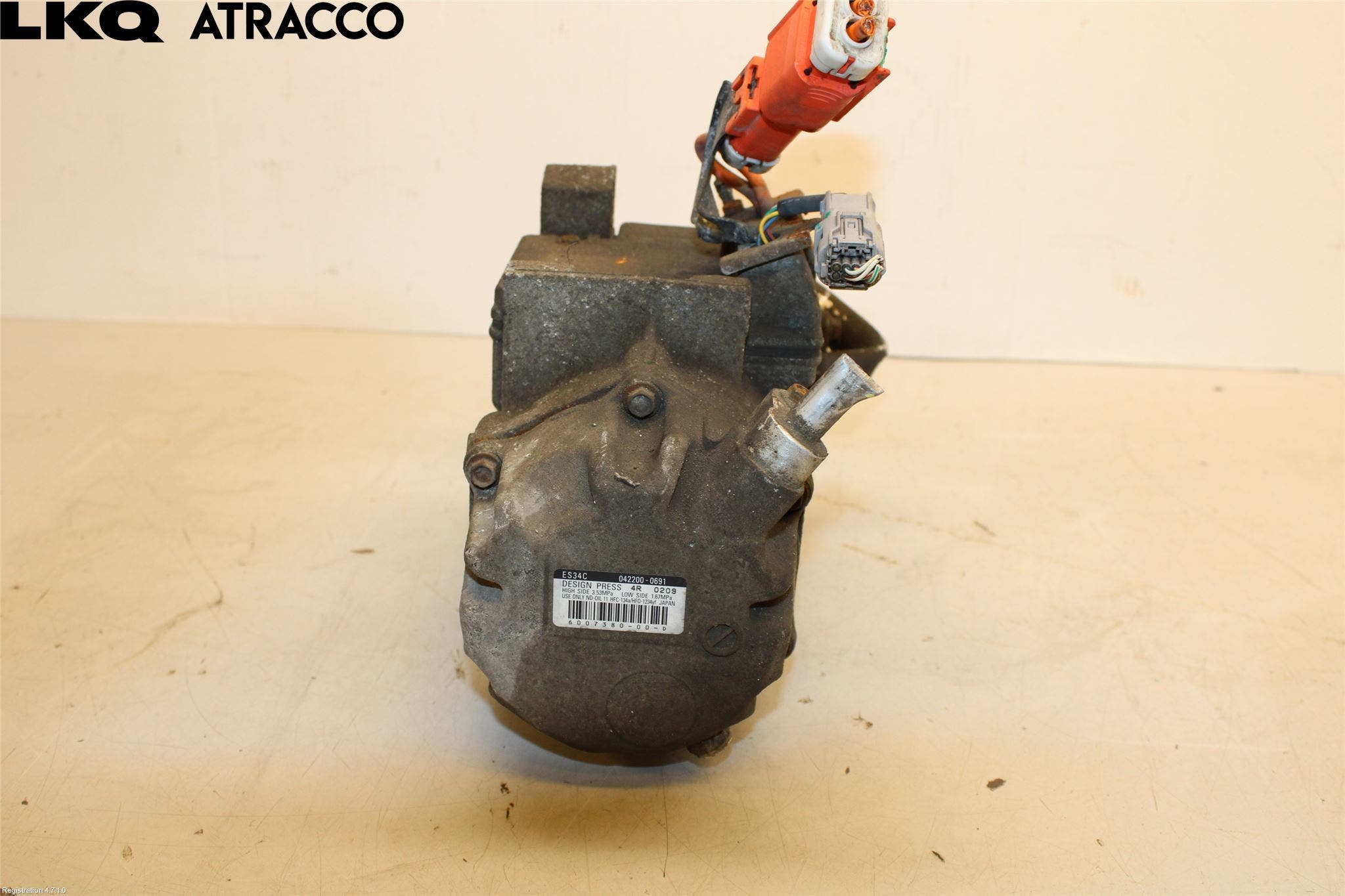 Tesla MODEL S 13- Varme Ac Kompressor