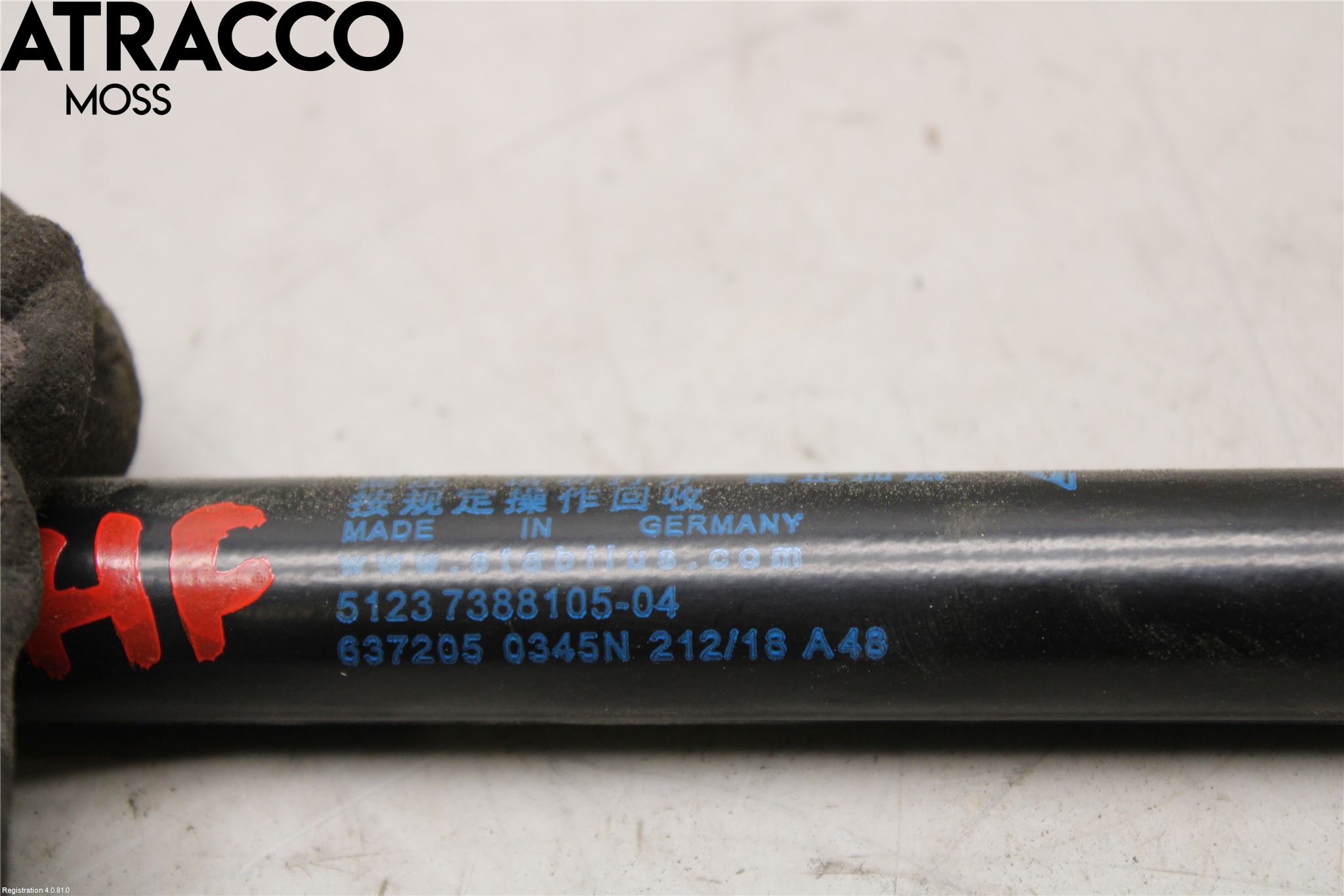 Mini COUNTRYMAN F60 17-23 Panser Demper-Gassfjær