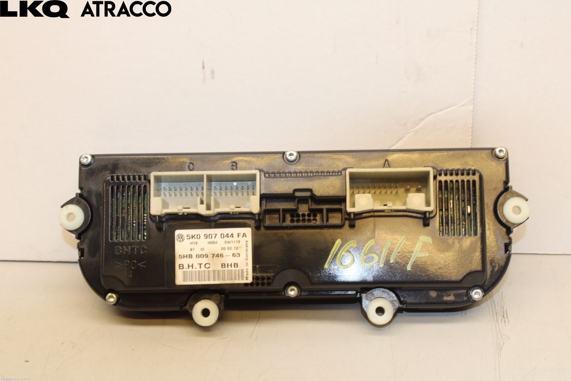 Volkswagen VW TIGUAN 07-16 Varme Ac Betjening-Display