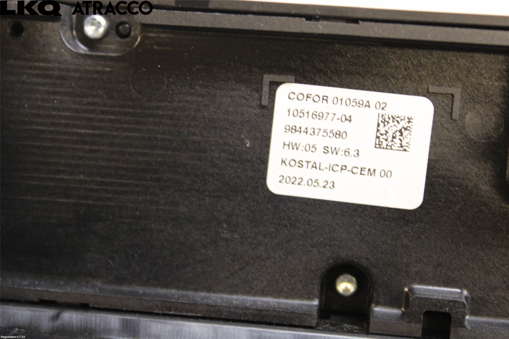 Citroen C4/E-C4 C4X/E-C4X III 21- Varme Ac Betjening-Display