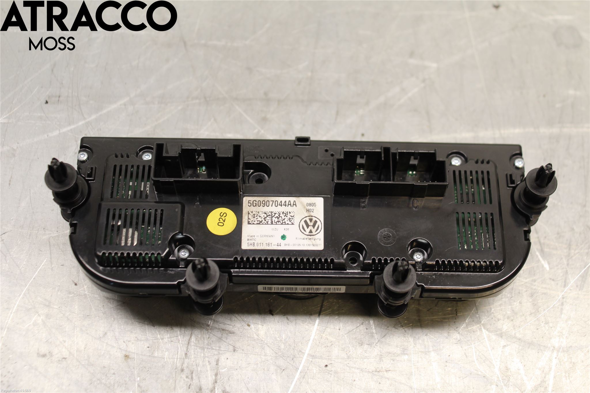 Volkswagen VW GOLF / E-GOLF VII 13-20 Varme Ac Betjening-Display