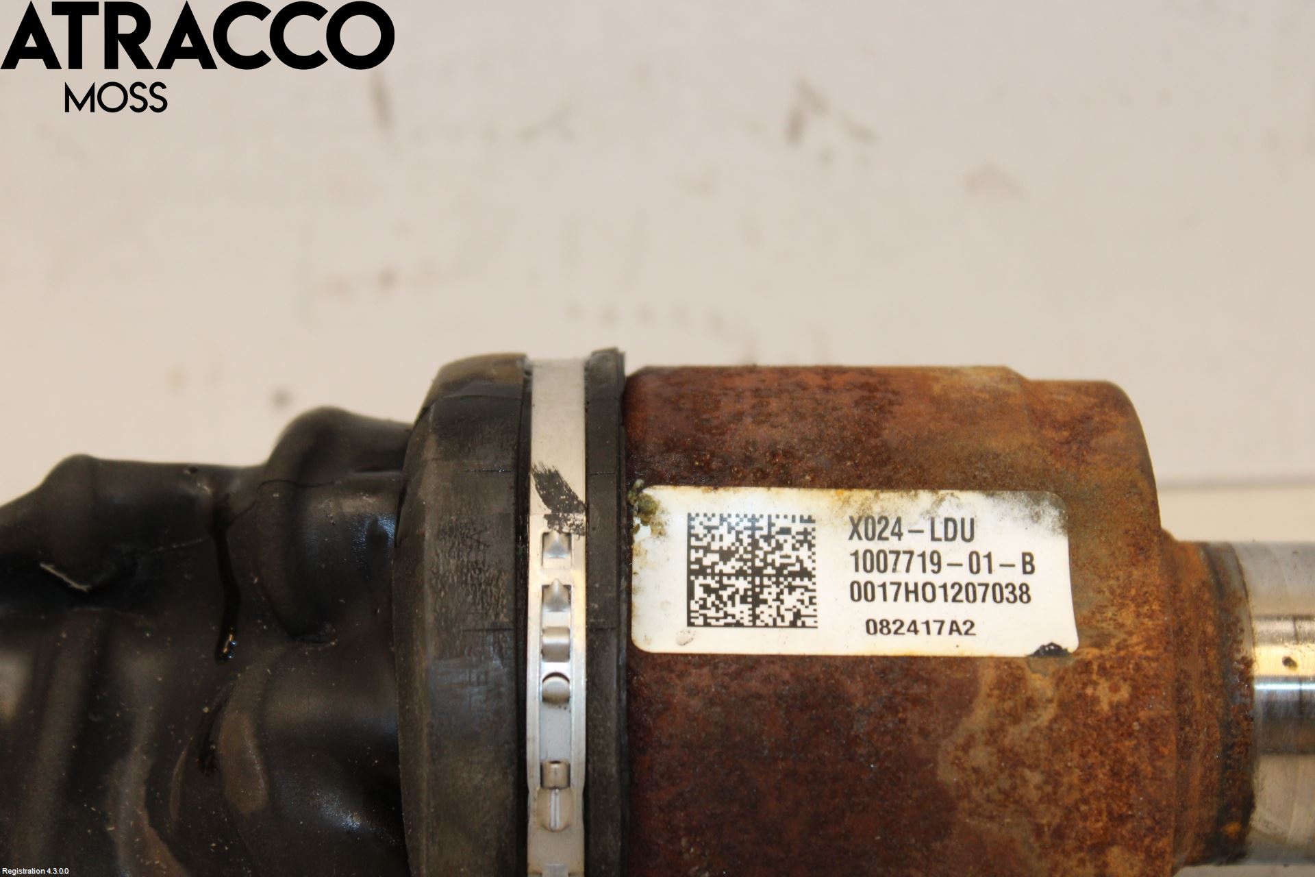 Tesla MODEL S 13- Drivaksel Bak Kompl Venstre