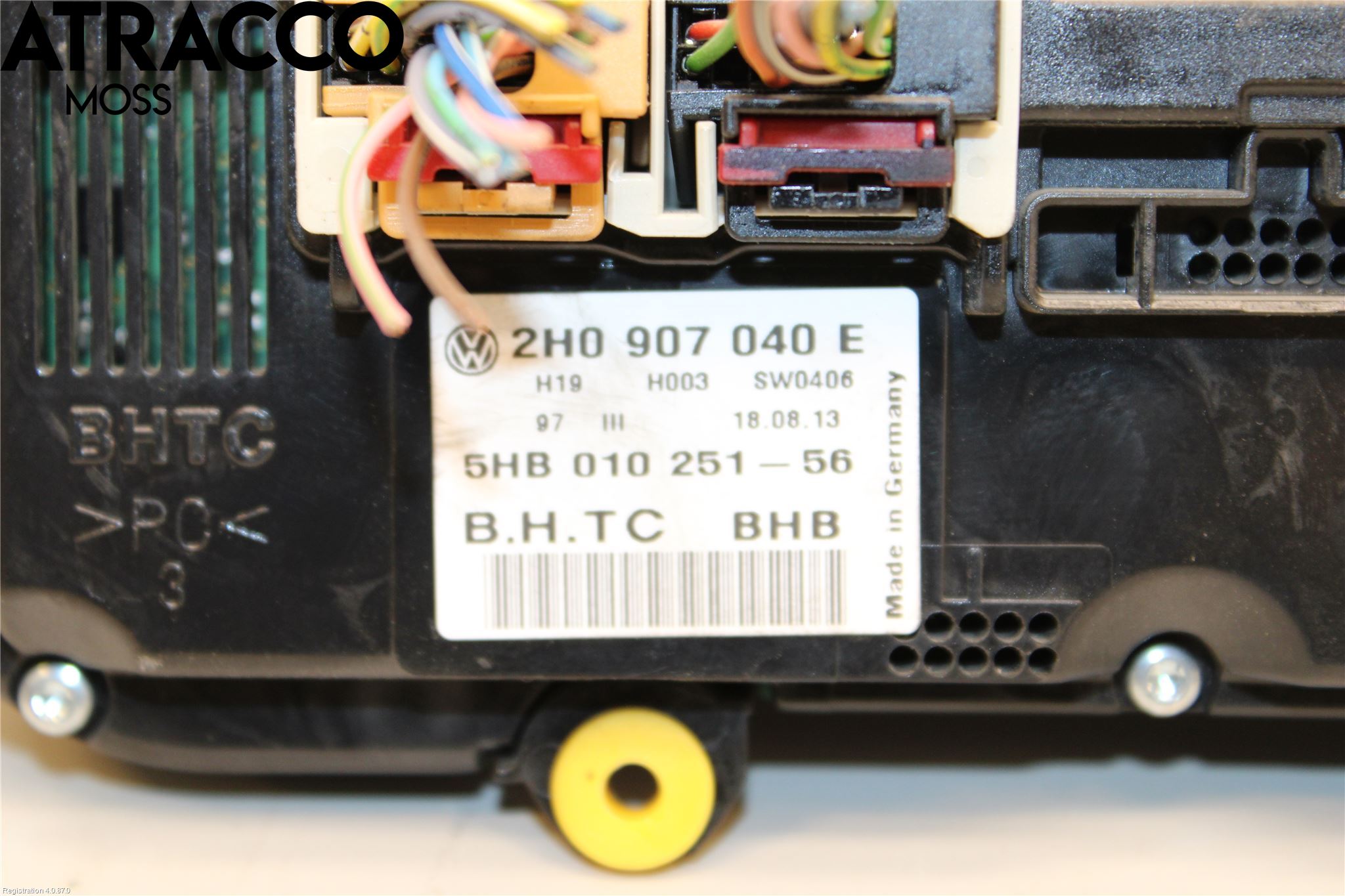 Volkswagen VW AMAROK 2H 10-22 Varme Ac Betjening-Display