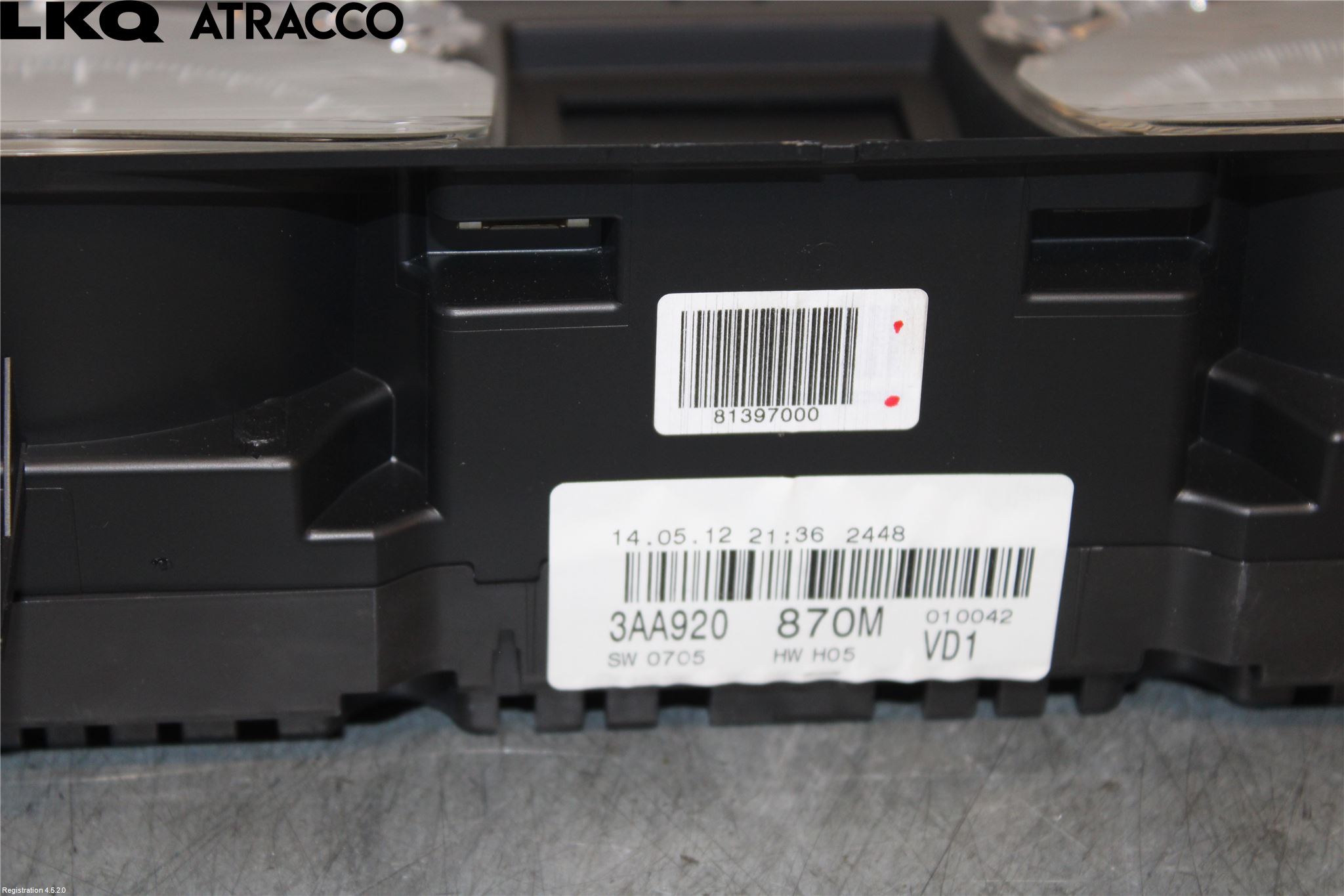 Volkswagen VW PASSAT 11-14 Instr Kombinert