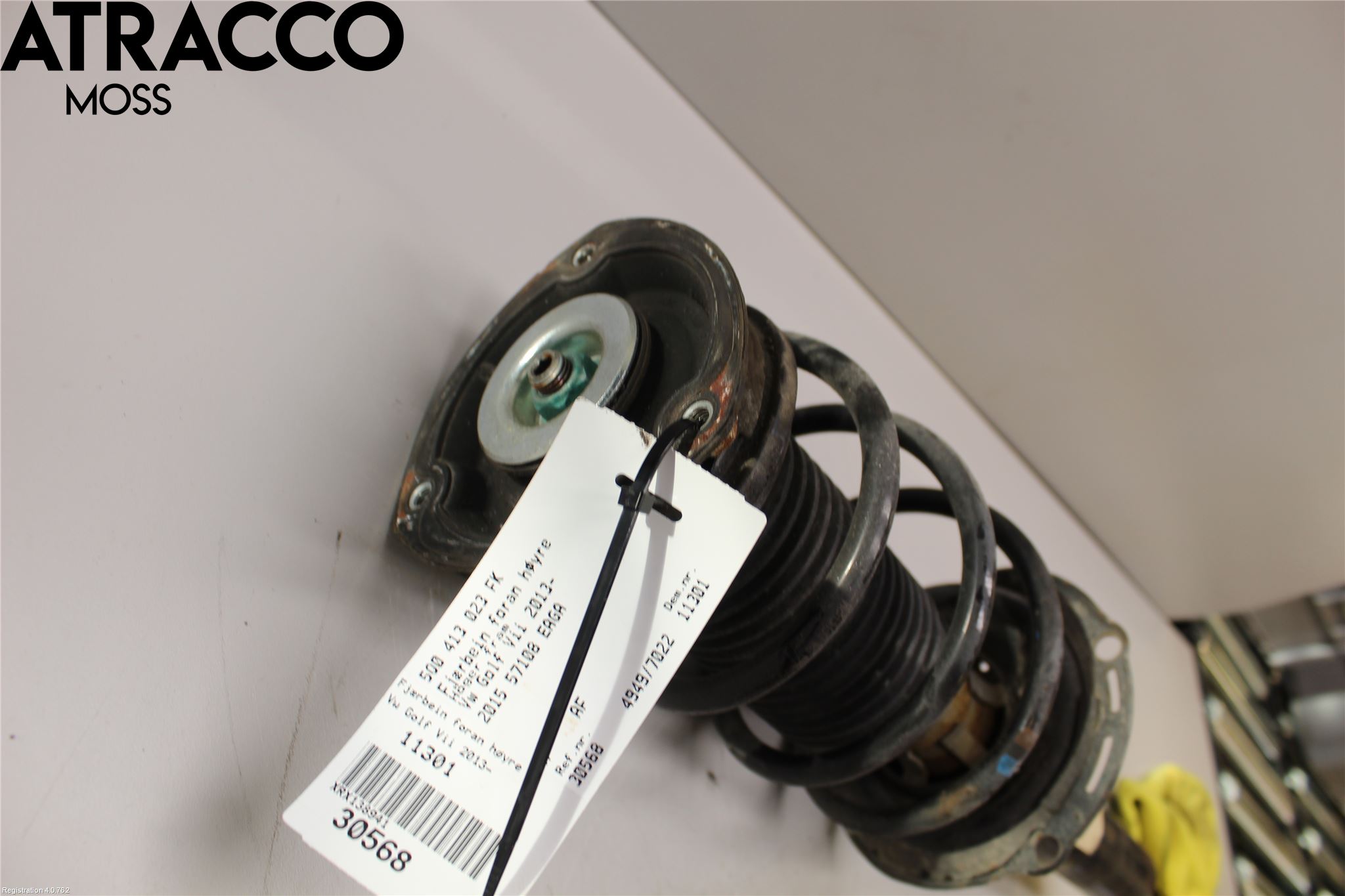 Volkswagen VW GOLF / E-GOLF VII 13-20 Fjærbein Foran Høyre