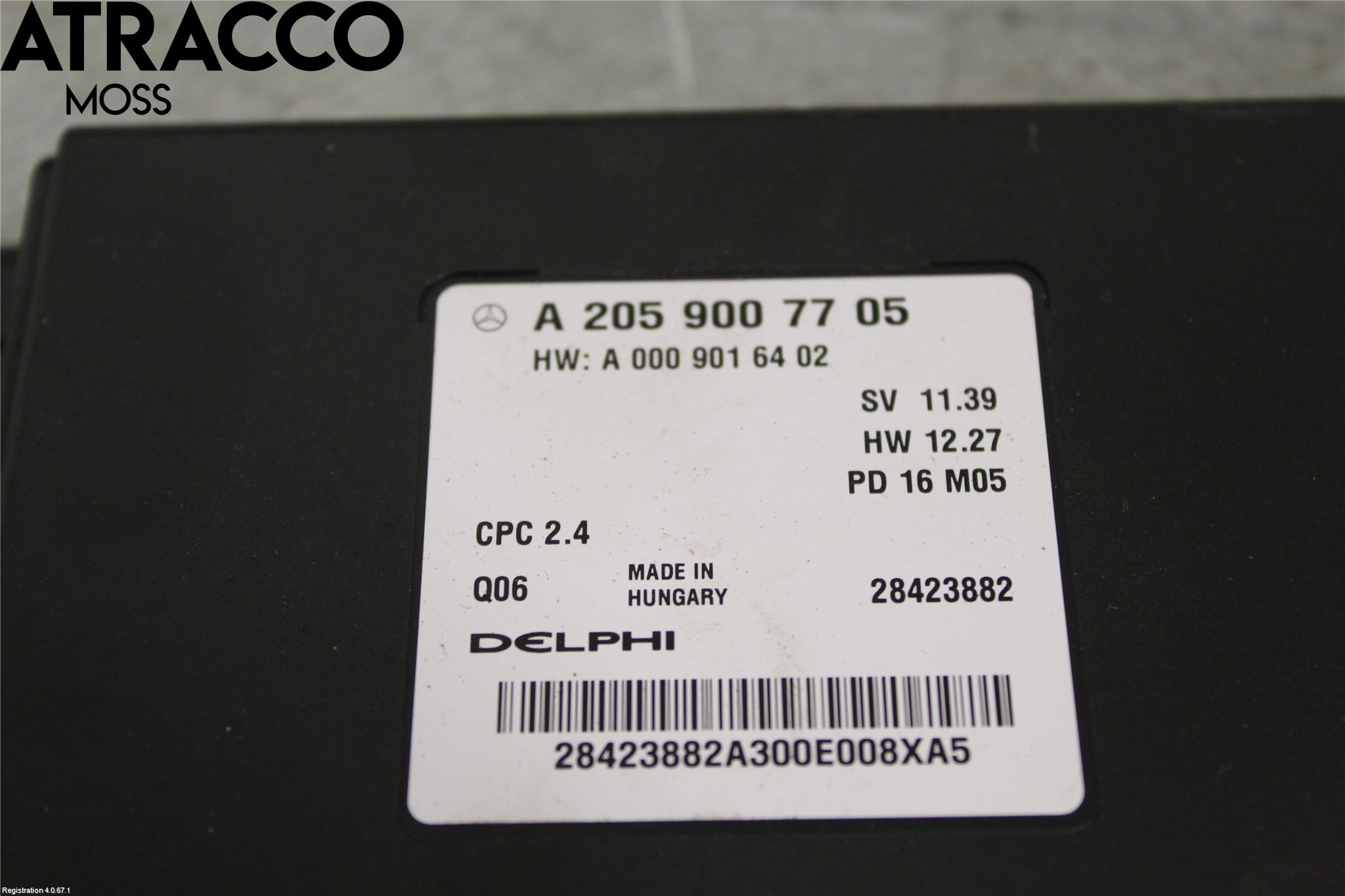 Mercedes-Benz MB S-KLASS (W222) 13-20 Styreenhet Øvrig