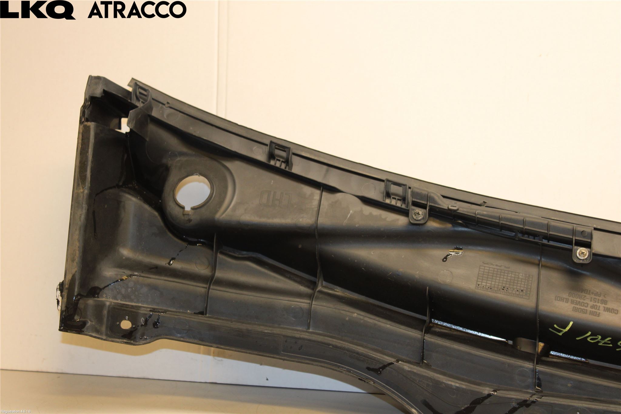 Hyundai i30 FD 07-12 Visker Deksel-Grill-Under Frr