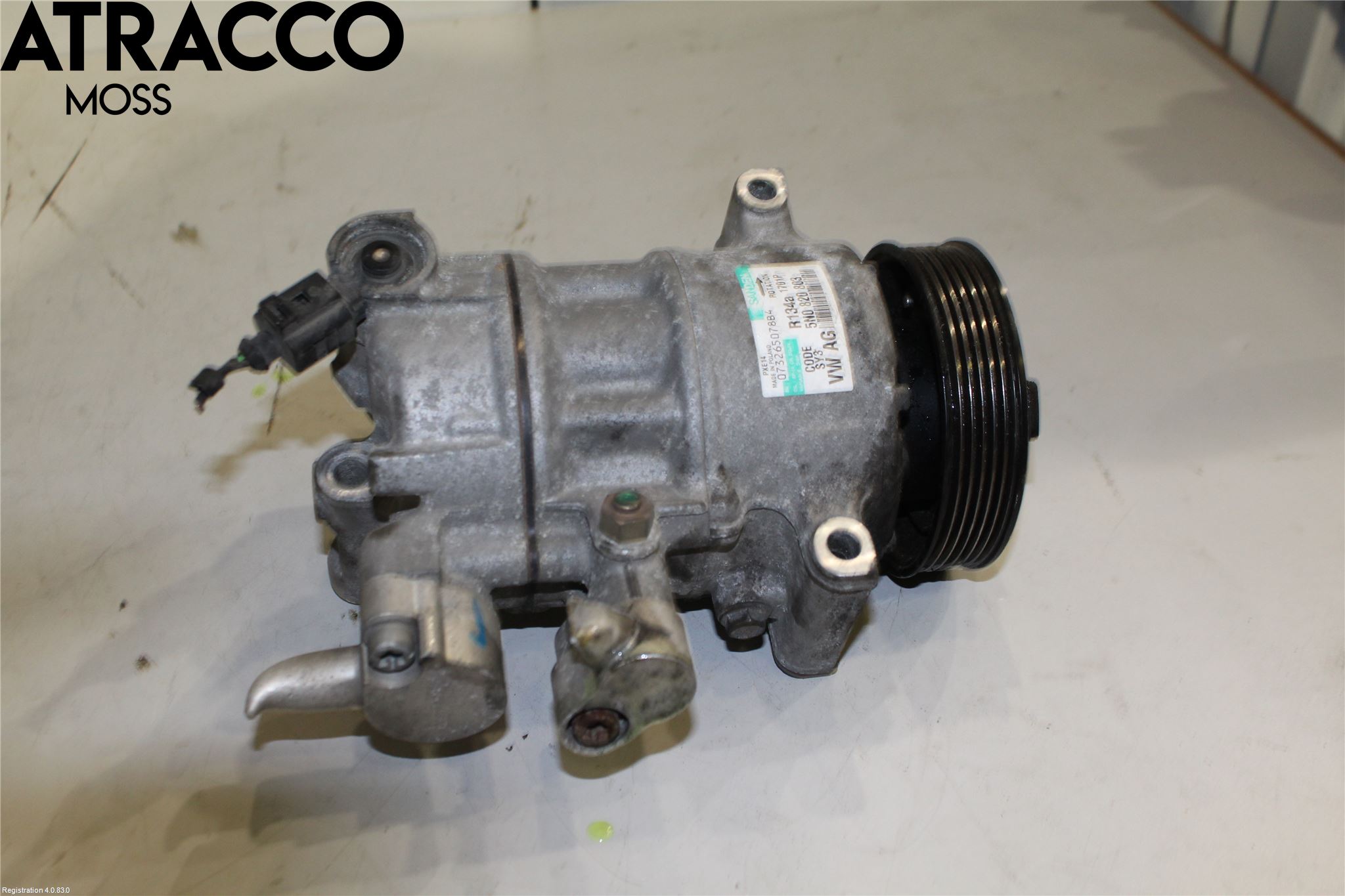 Volkswagen VW GOLF V 04-09 Varme Ac Kompressor