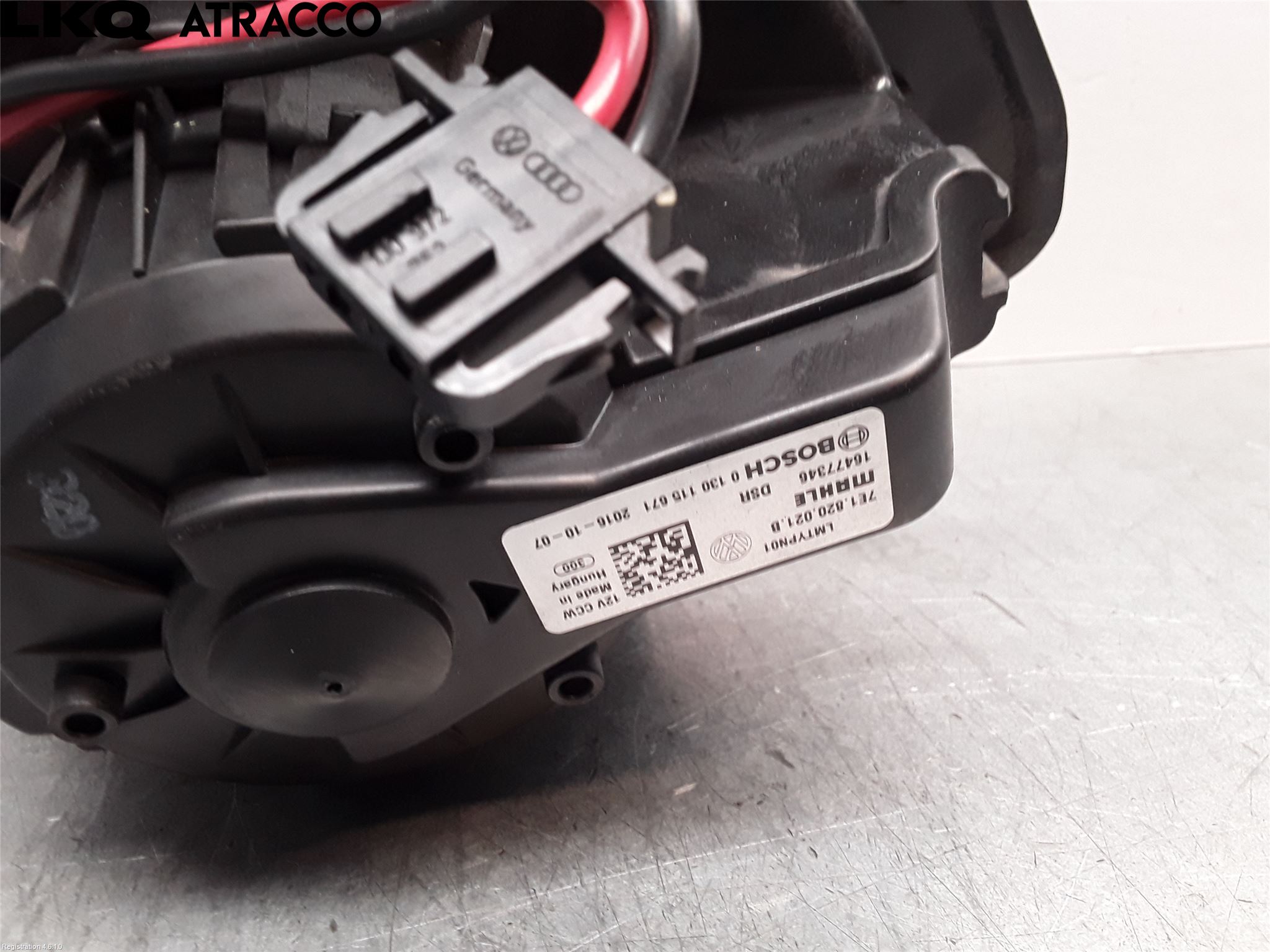 Volkswagen VW TRANSP/CARAVELLE (T6) 16-22 Varmeapparat Viftemotor