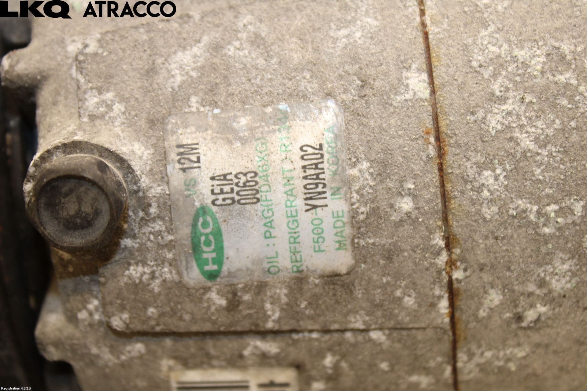 Hyundai ix20 Varme Ac Kompressor