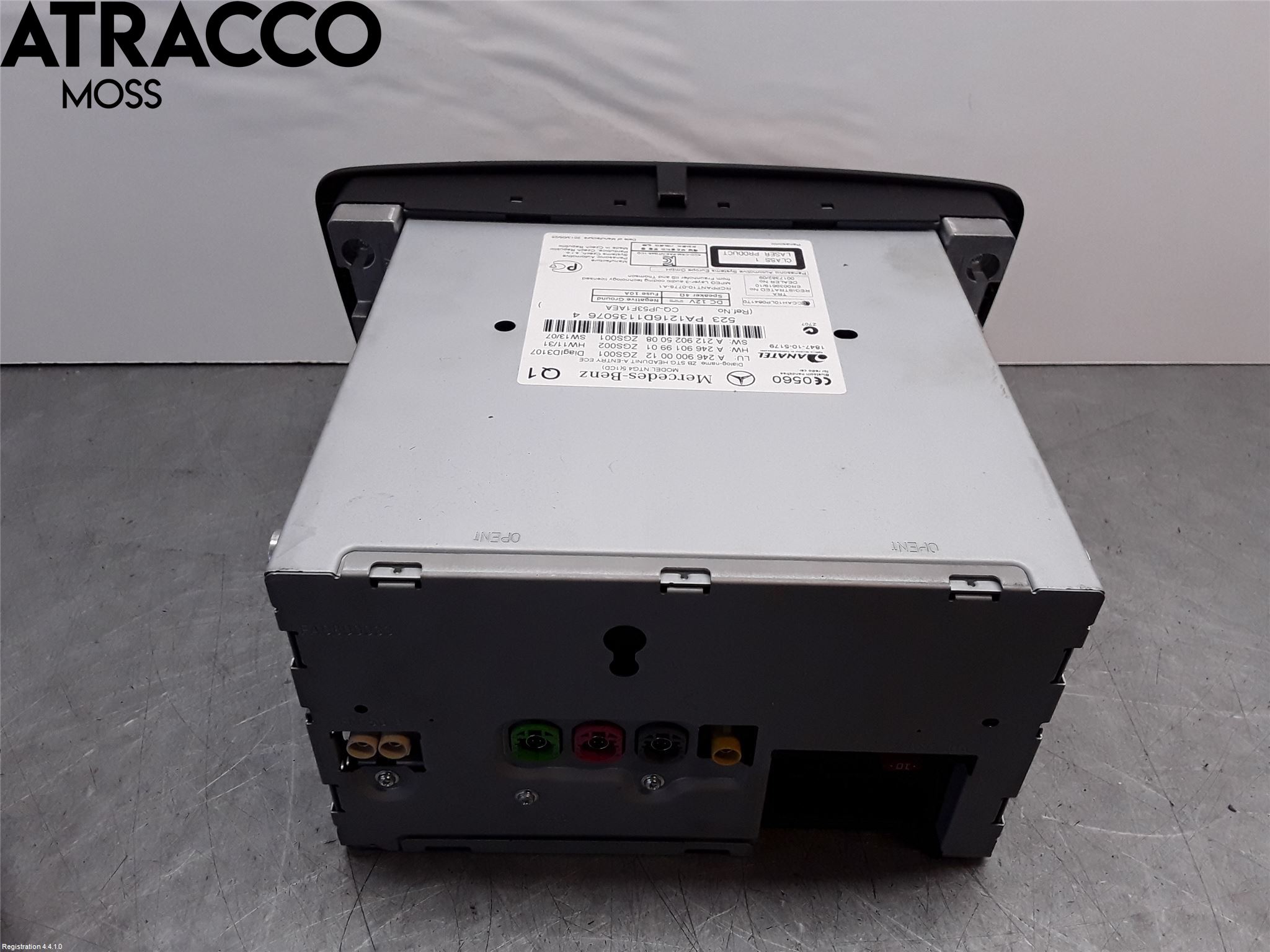 Mercedes-Benz MB CLA-KLASS (C117/X117) 13-19 Stereo Radio Med Cd