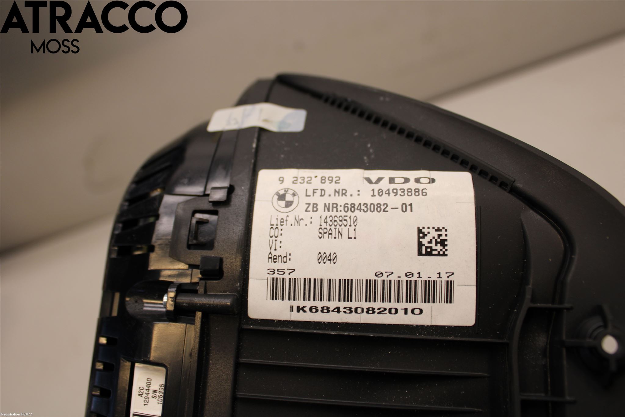 BMW 1 F20/F21 11-19 Instr Kombinert