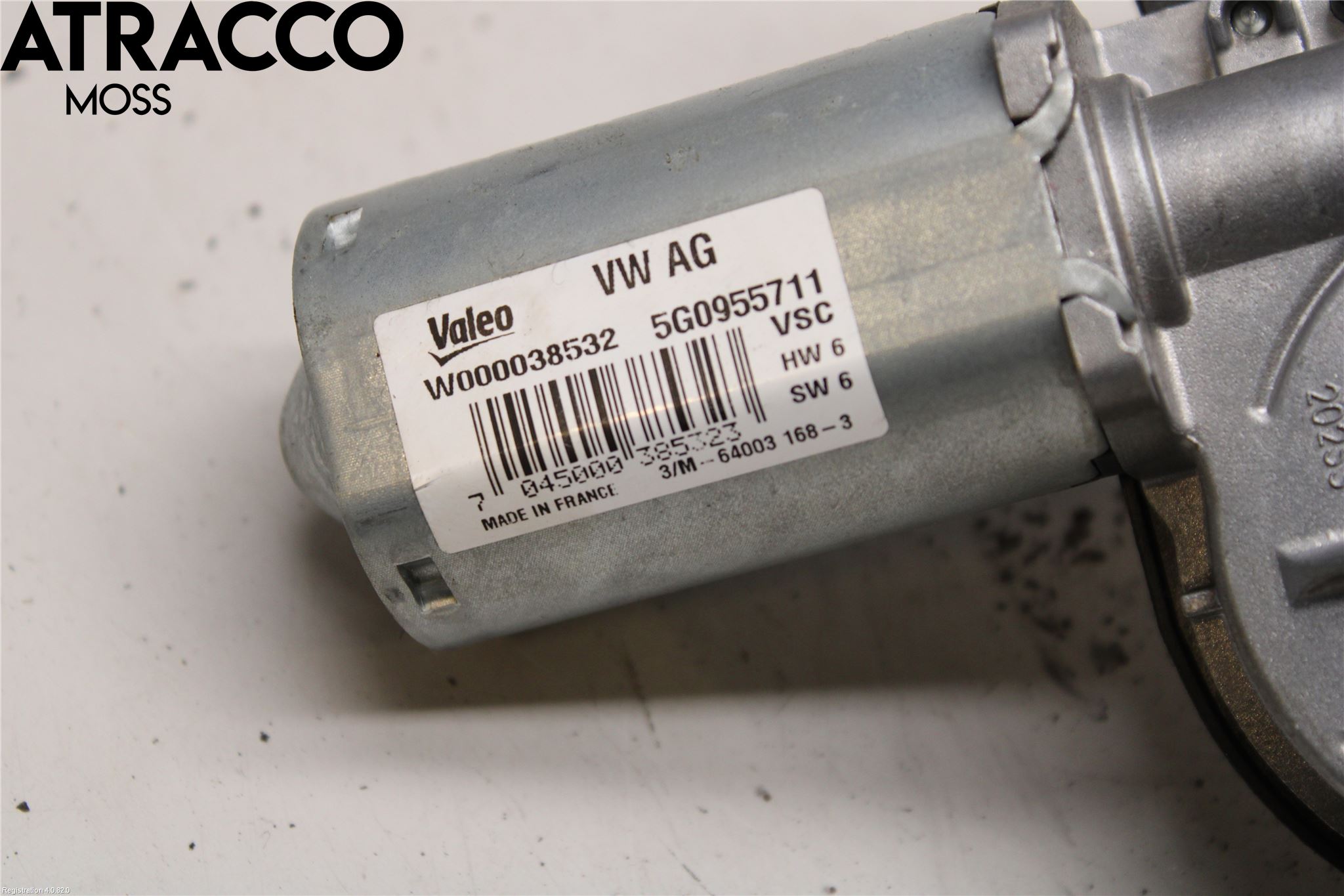 Volkswagen VW GOLF / E-GOLF VII 13-20 Viskermotor Bakluke