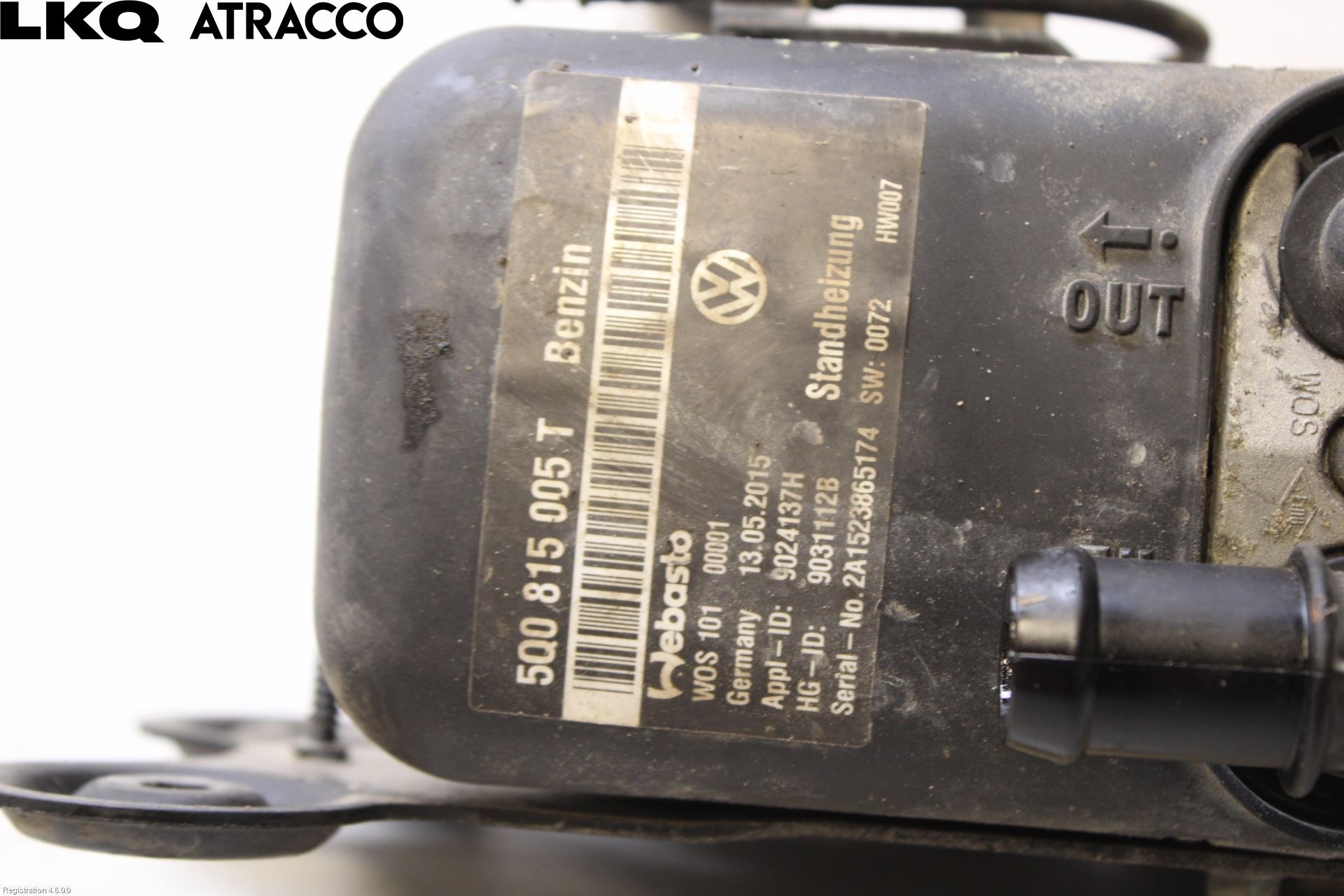 Volkswagen VW GOLF / E-GOLF VII 13-20 Dieselvarmer