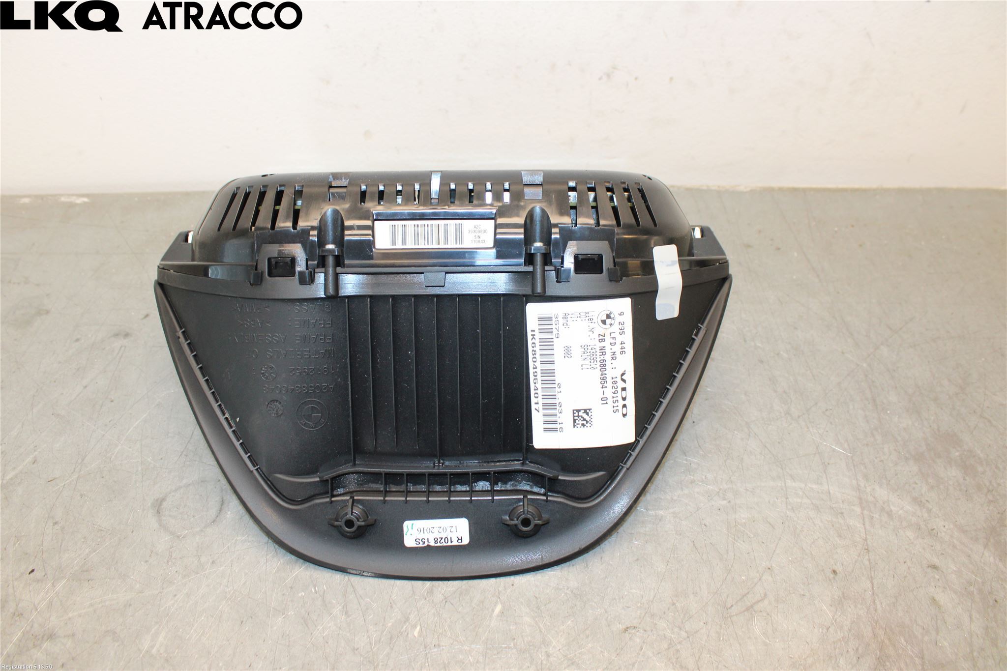 BMW 2 F45 Active Tourer 14-21 Instr Speedometer