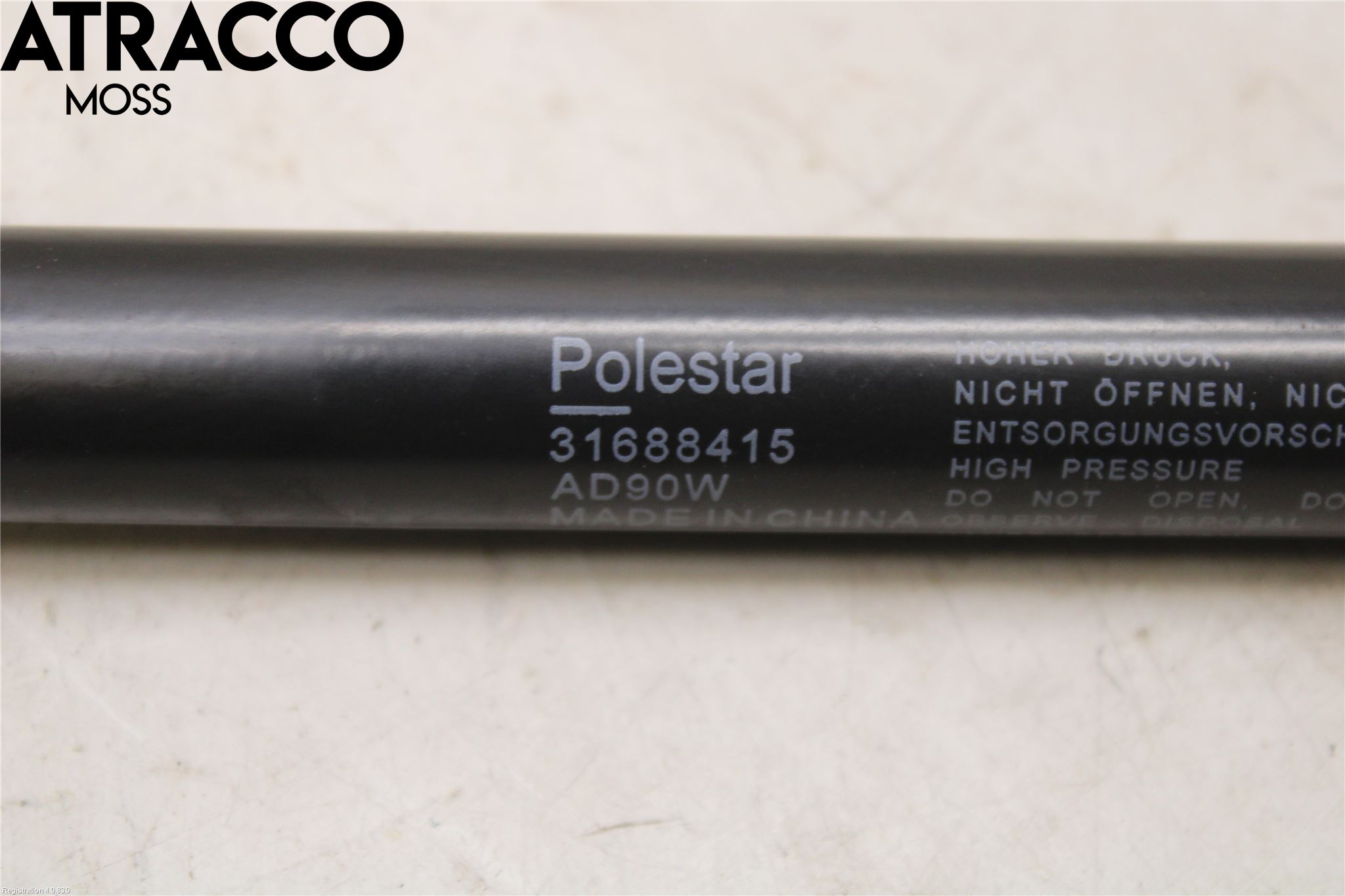 Polestar 2 20- Panser Demper-Gassfjær