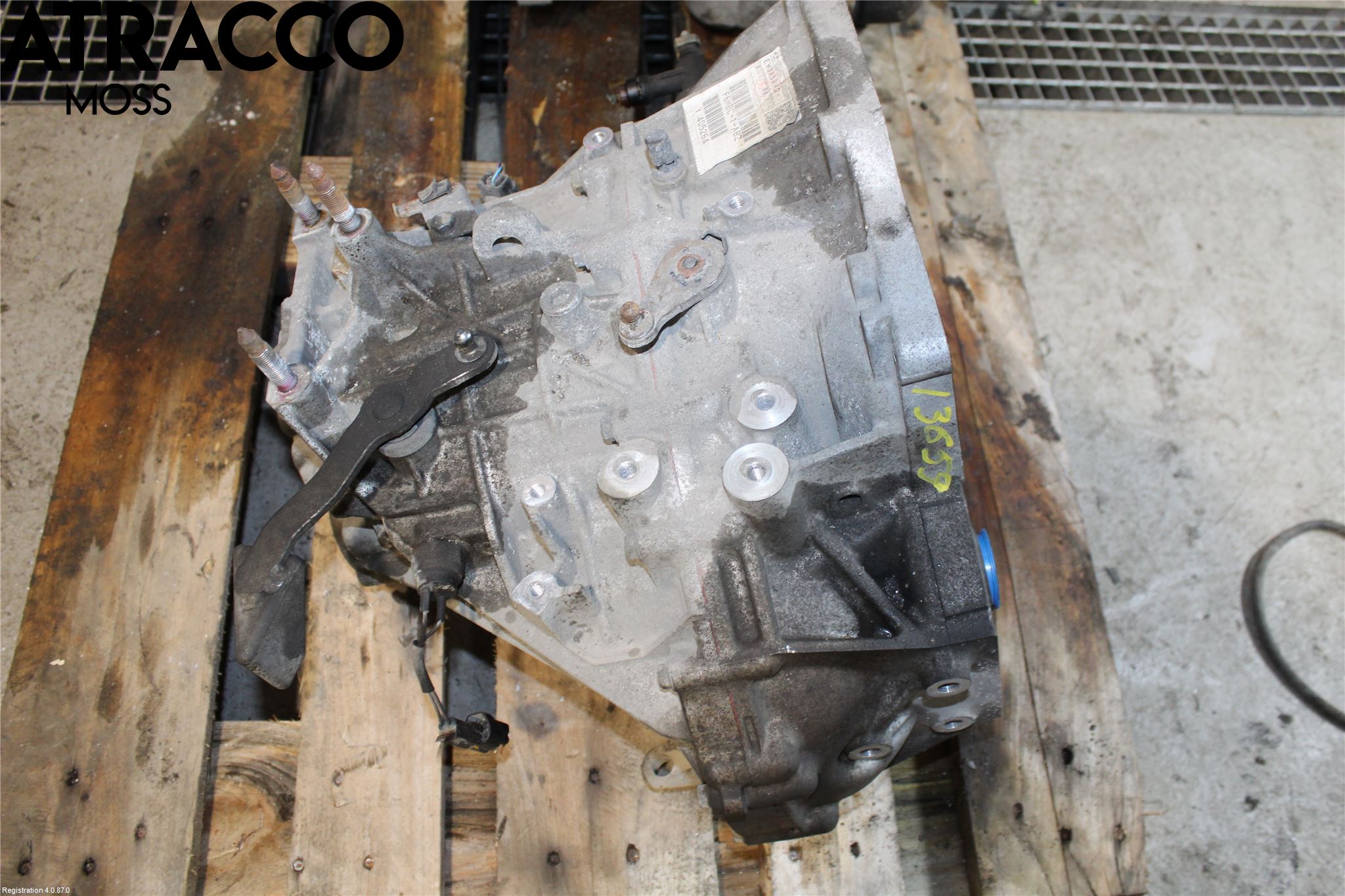 Citroen C4 GRAND PICASSO 07-13 Gearkasse 6 Trinn