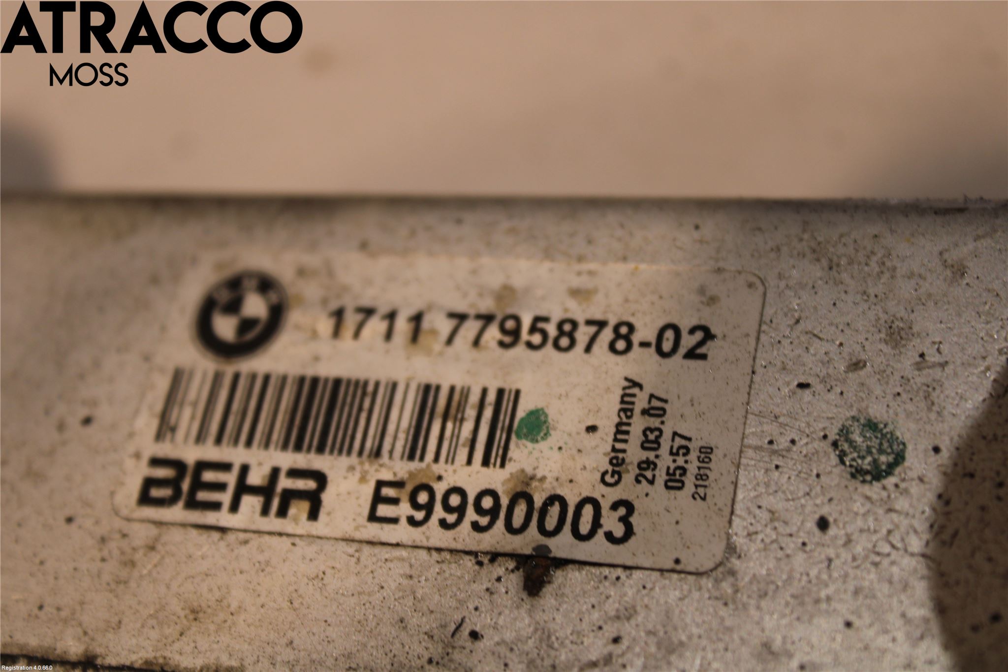 BMW 5 E60/61 Sed/Tou 02-10 Radiator Automat