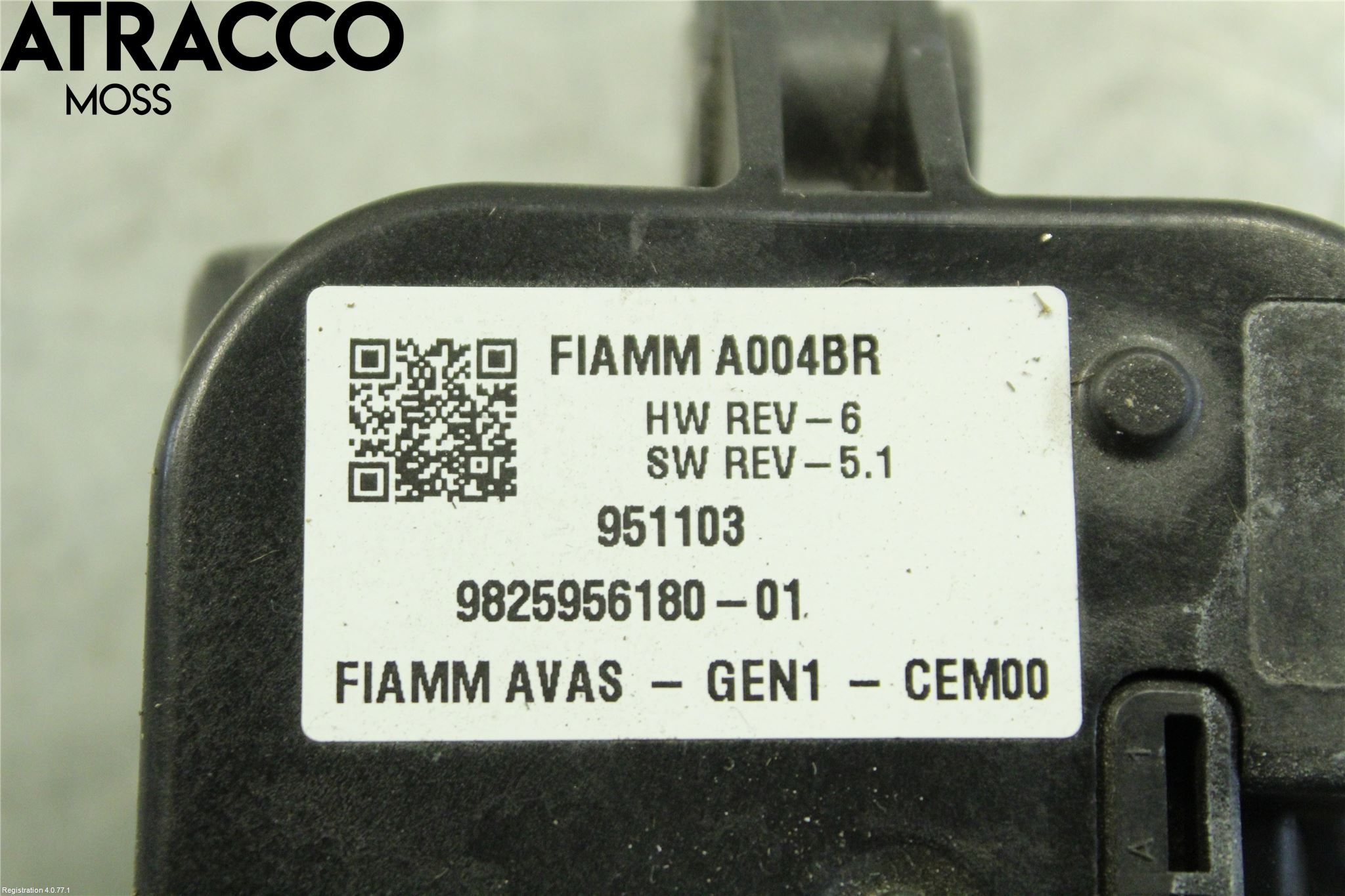 Peugeot 2008/E-2008 20- Innr Høyttaler