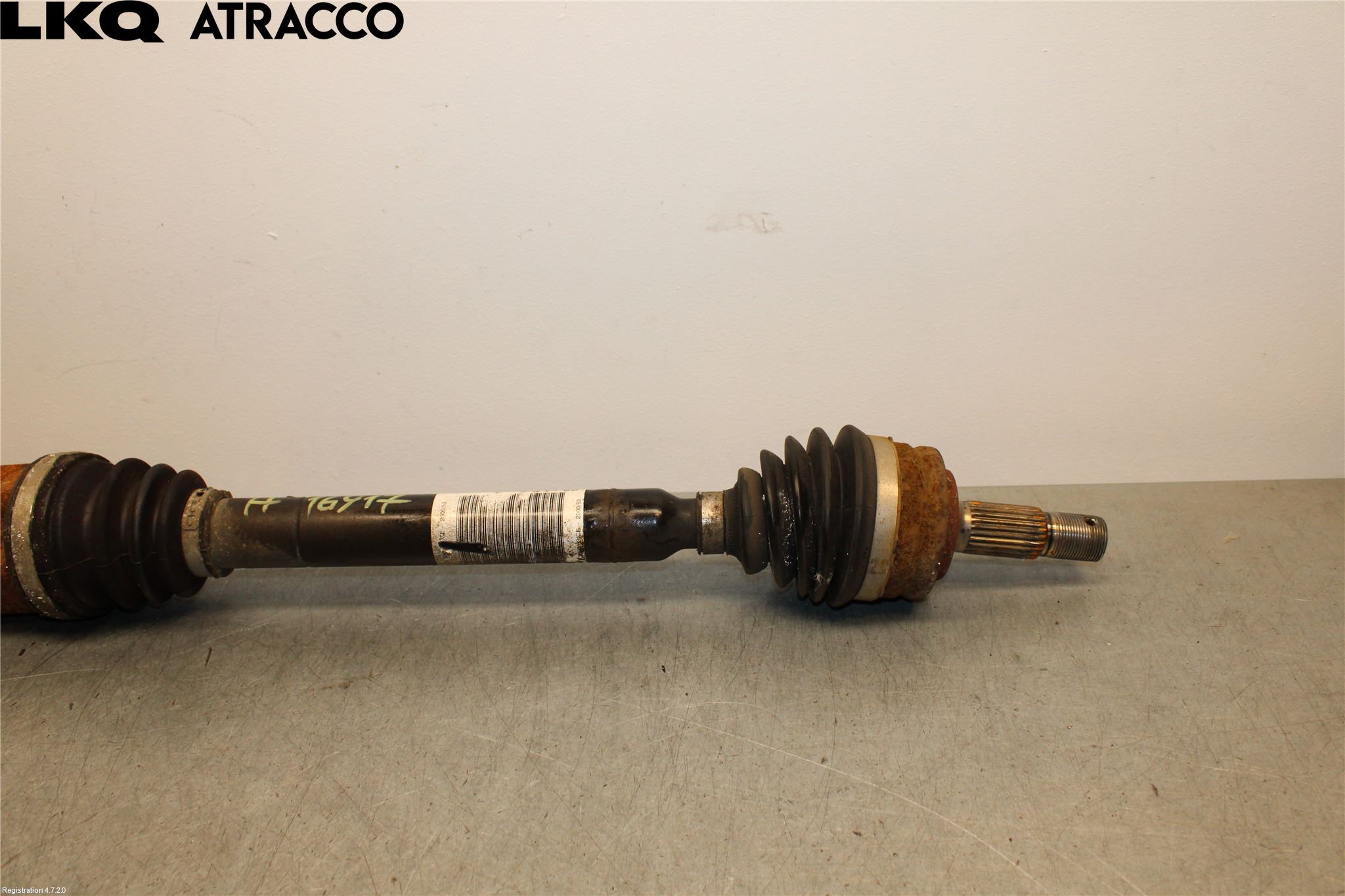 Peugeot 2008/E-2008 20- Drivaksel Foran Kompl Høyre