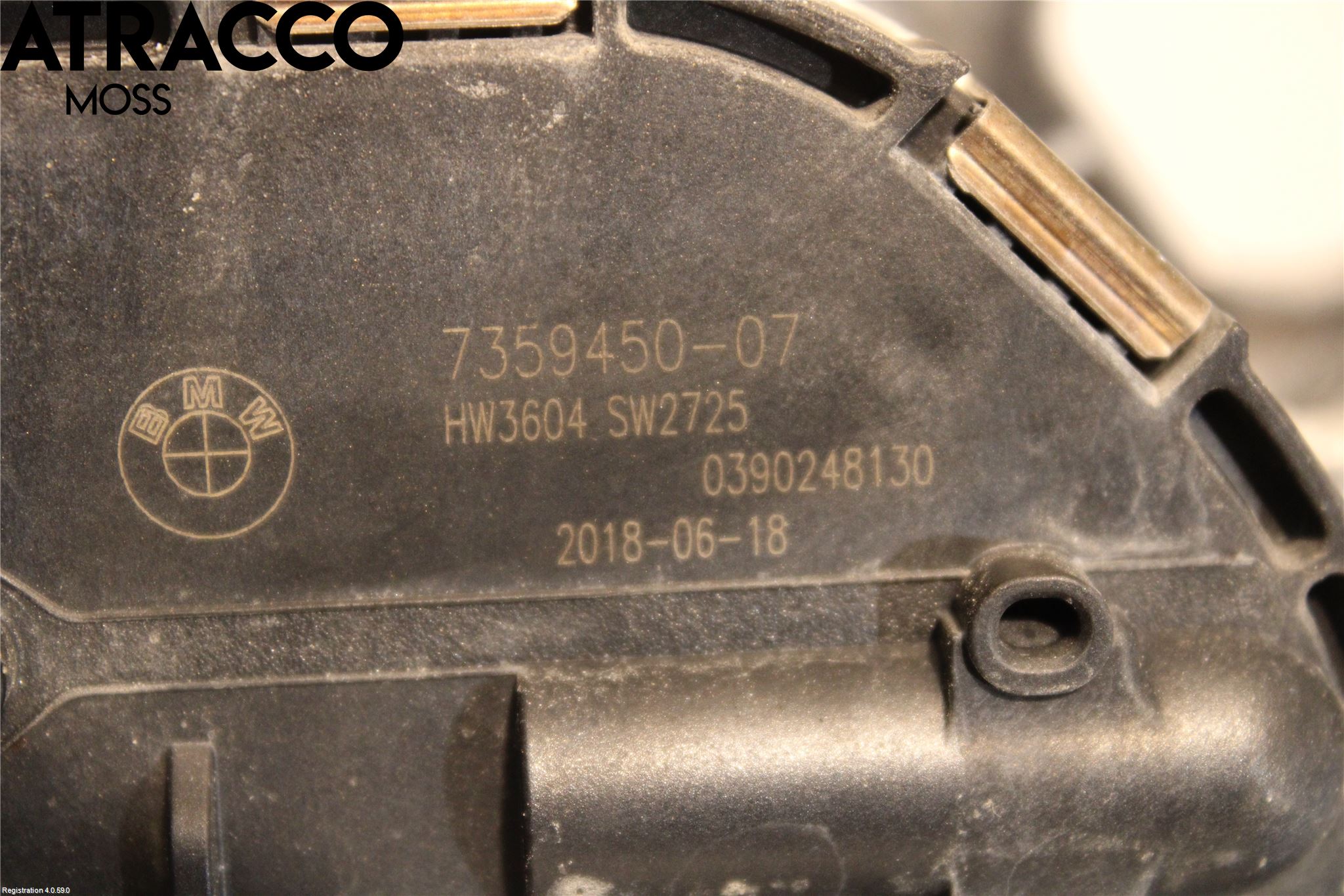 BMW i3 I01 13-22 Viskermotor Frontrute