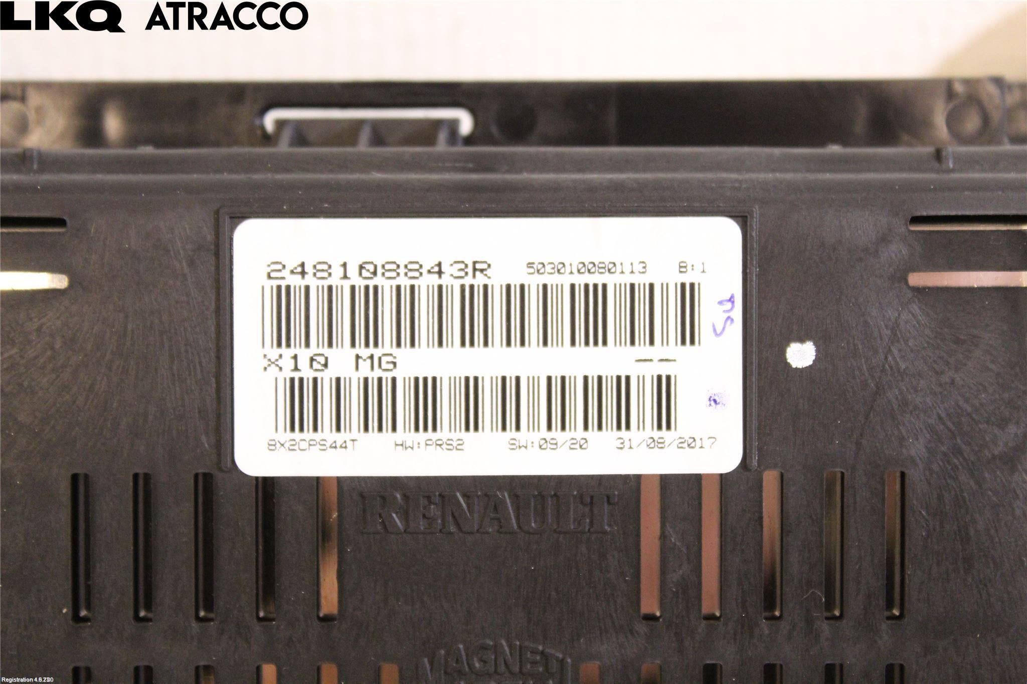 Renault ZOE/E-TECH 13- Instr Kombinert