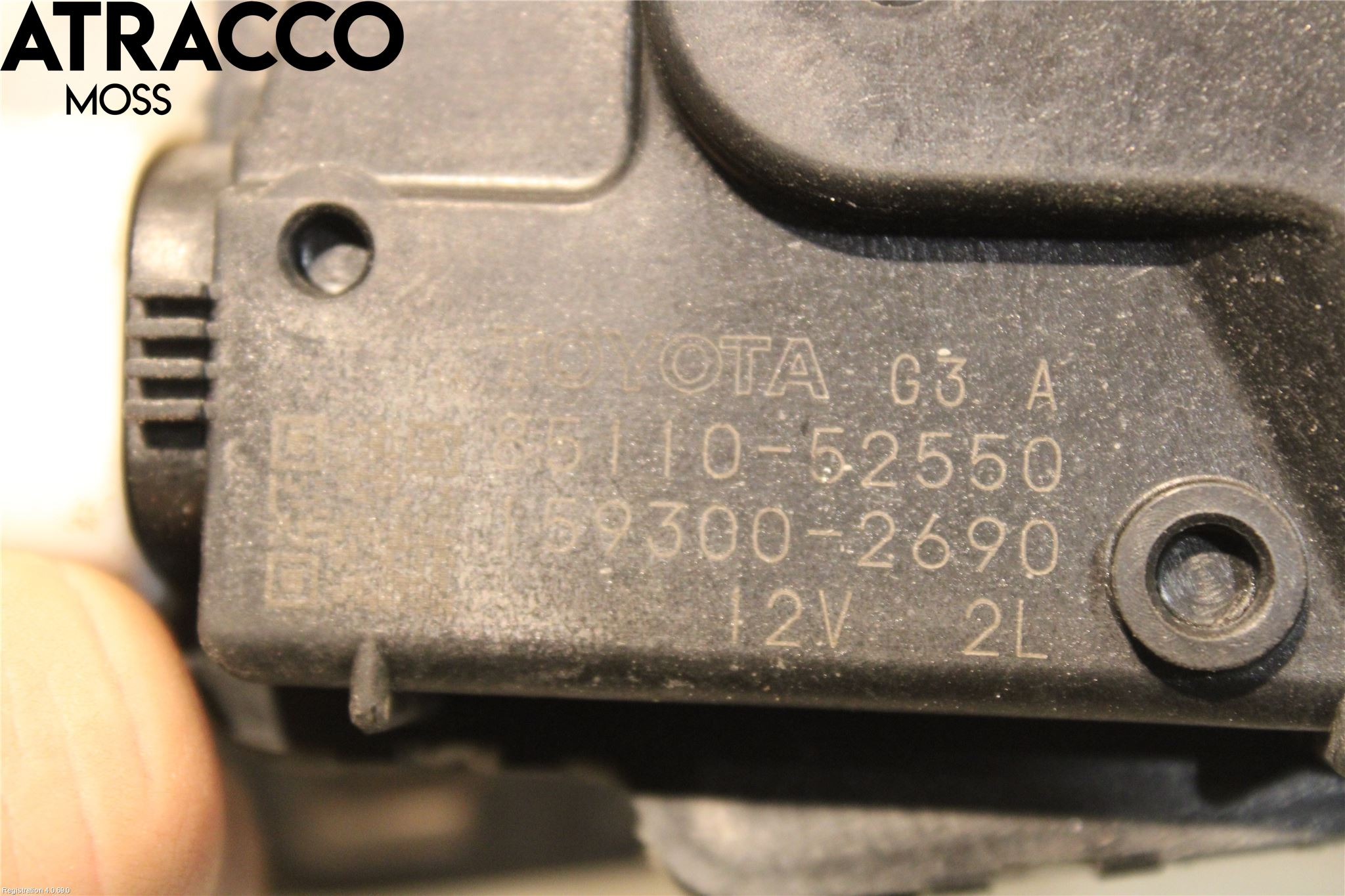 Toyota URBAN CRUISER Viskermotor Frontrute