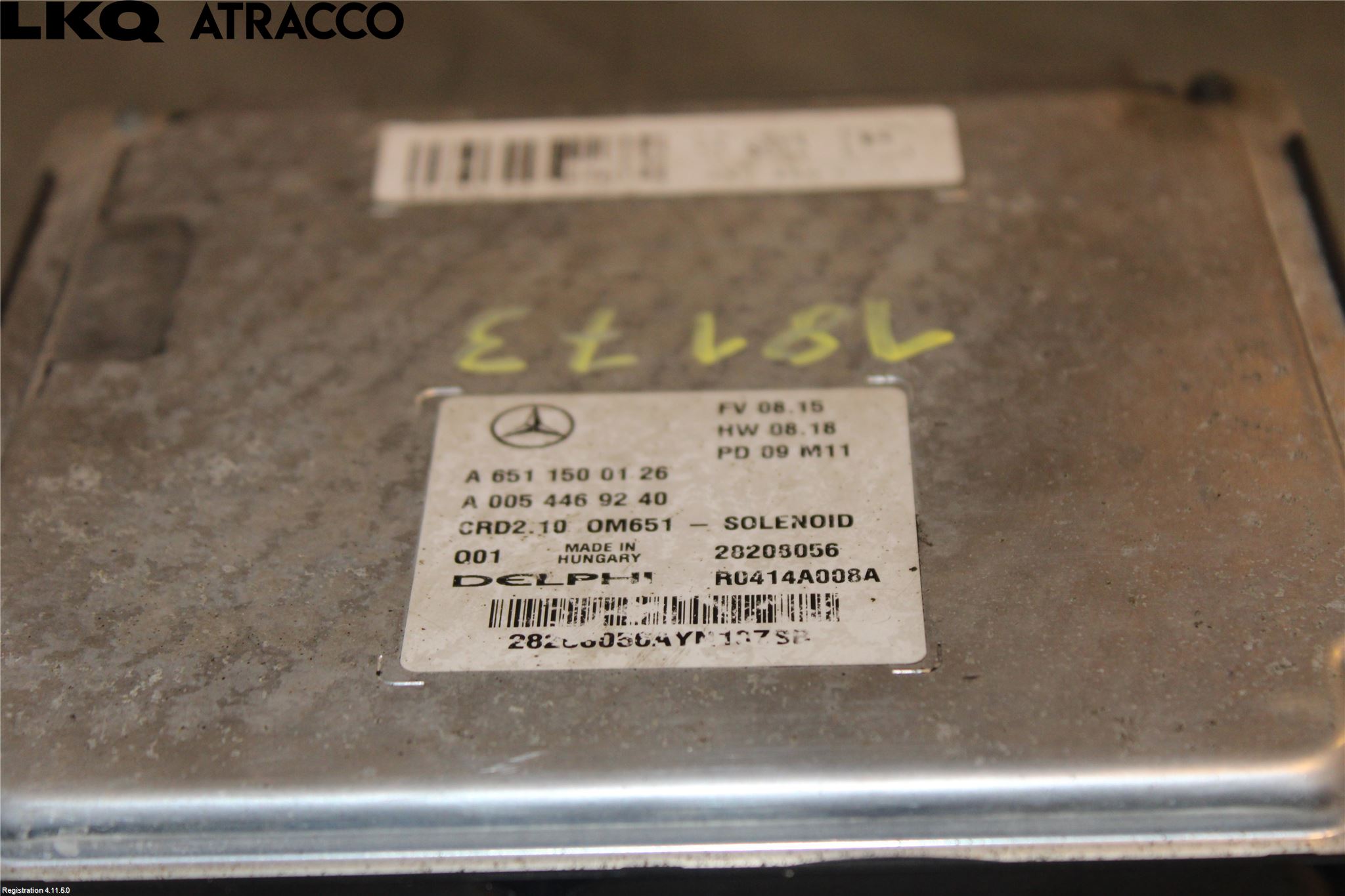 Mercedes-Benz MB E-KLASS (W212) 09-16 Styreenhet Innsprøytning