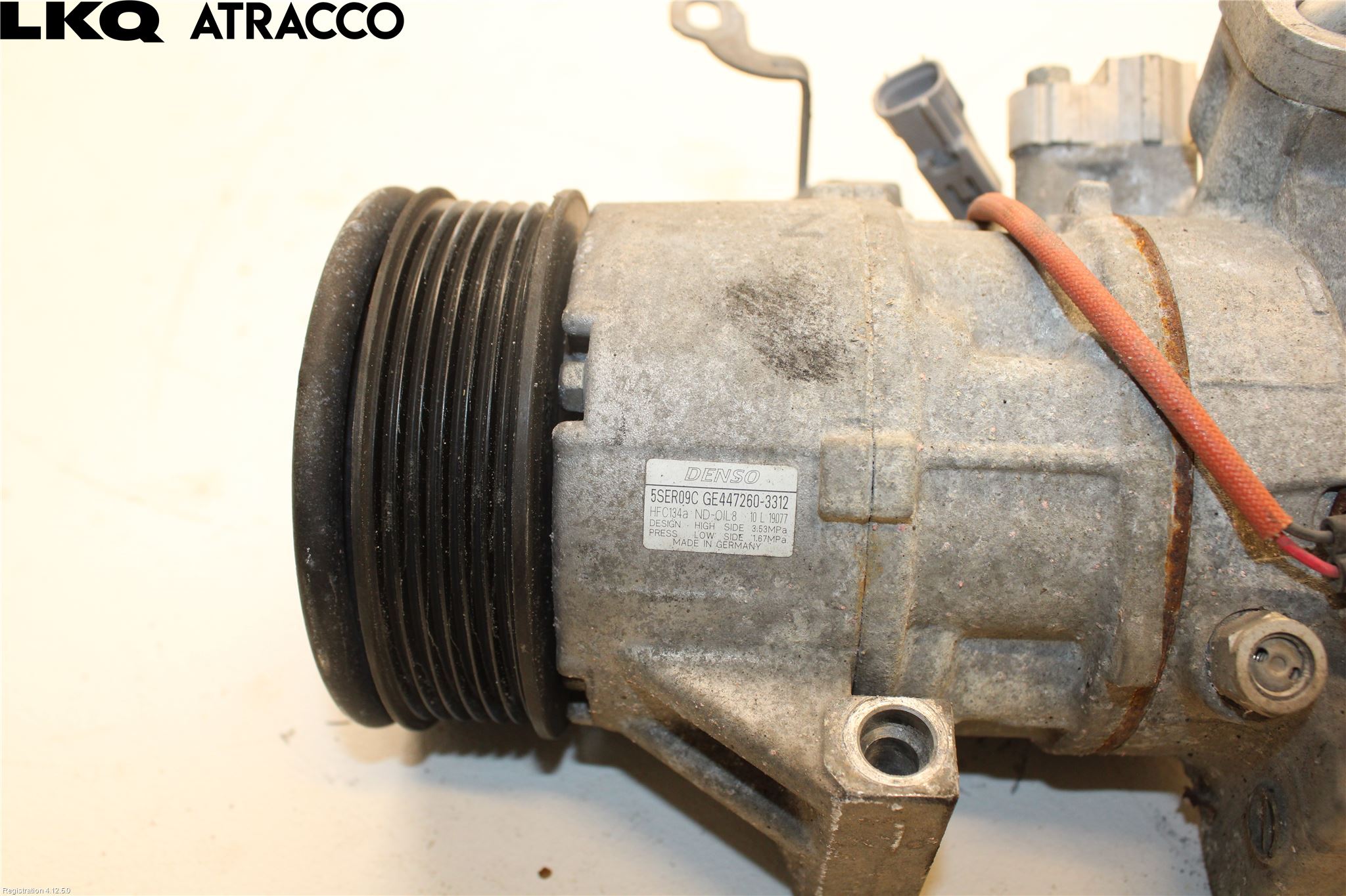 Toyota YARIS XP90 06-11 Varme Ac Kompressor