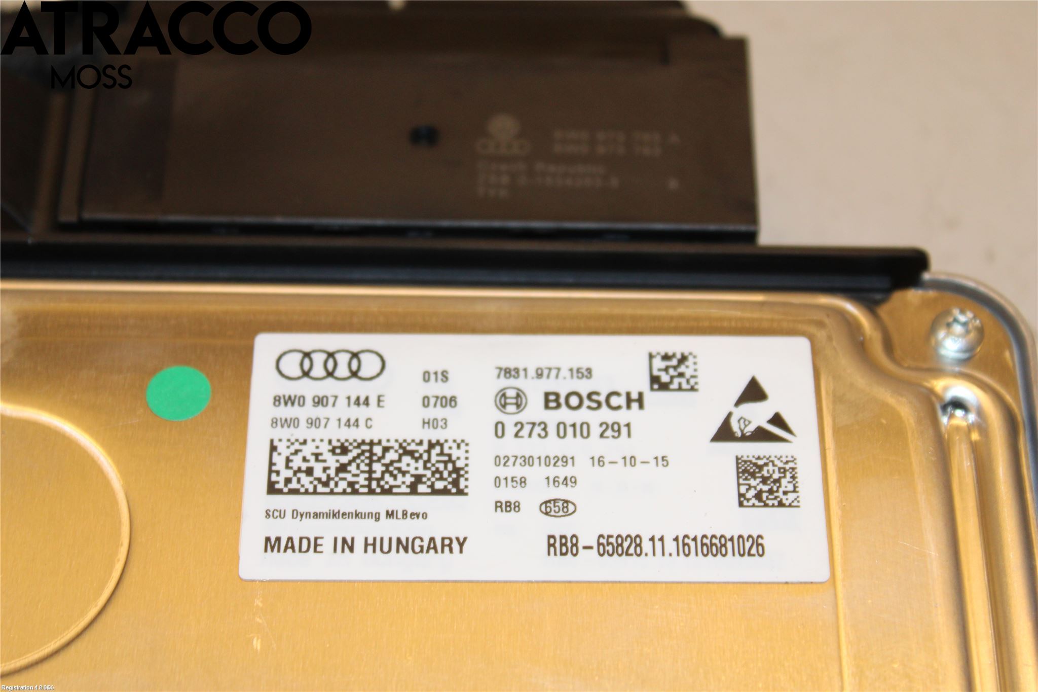 Audi A5 17- Styreenhet Øvrig