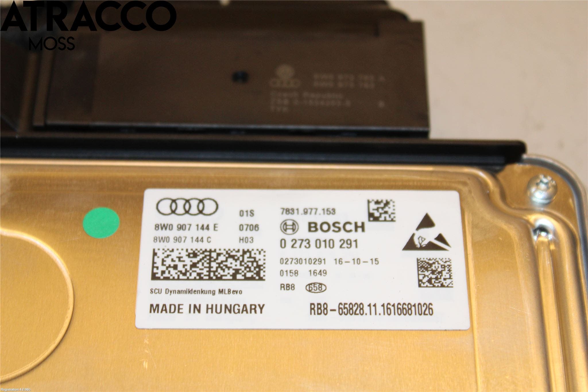 Audi A5 17- Styreenhet Øvrig