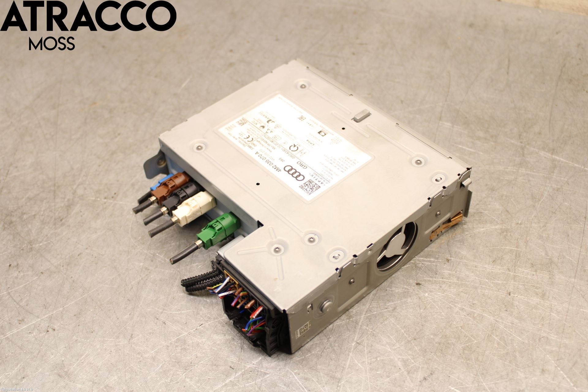 Audi E-TRON, S GE 19- Stereo Radio Med Cd