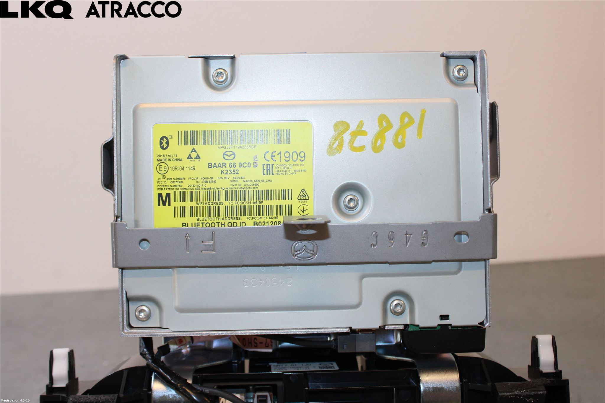 Mazda 6 13- Multifunktionsdisplay