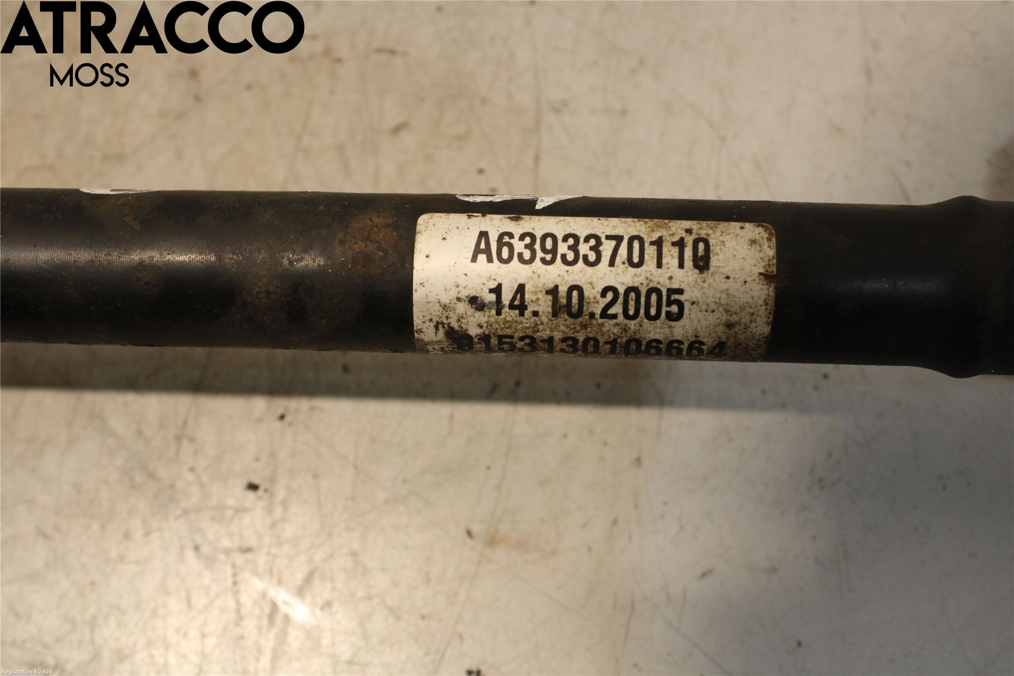 Mercedes-Benz MB VITO/VIANO (W639) 04-14 Mellomaksel Fremre 4Wd