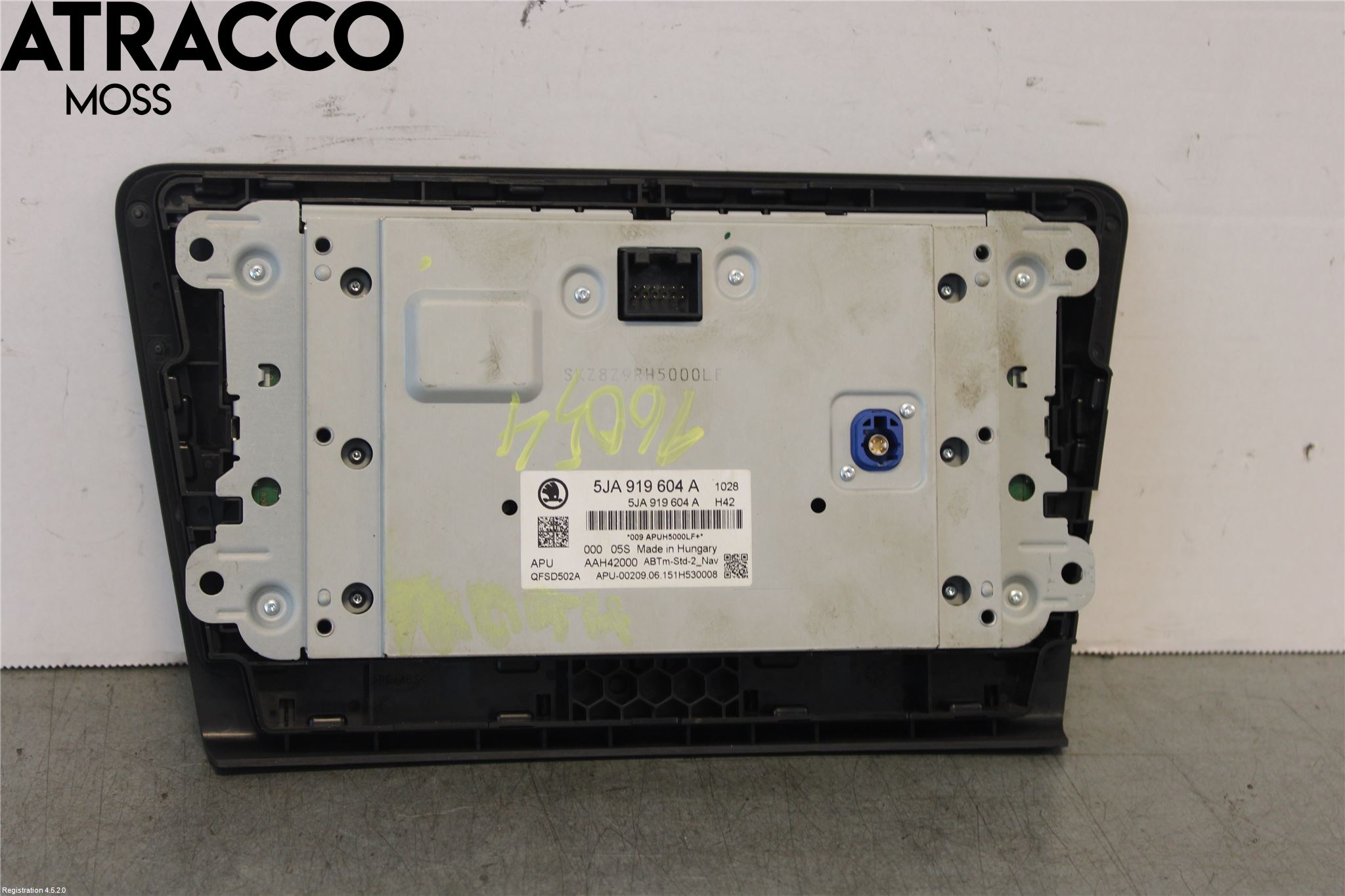 Skoda RAPID Multifunktionsdisplay