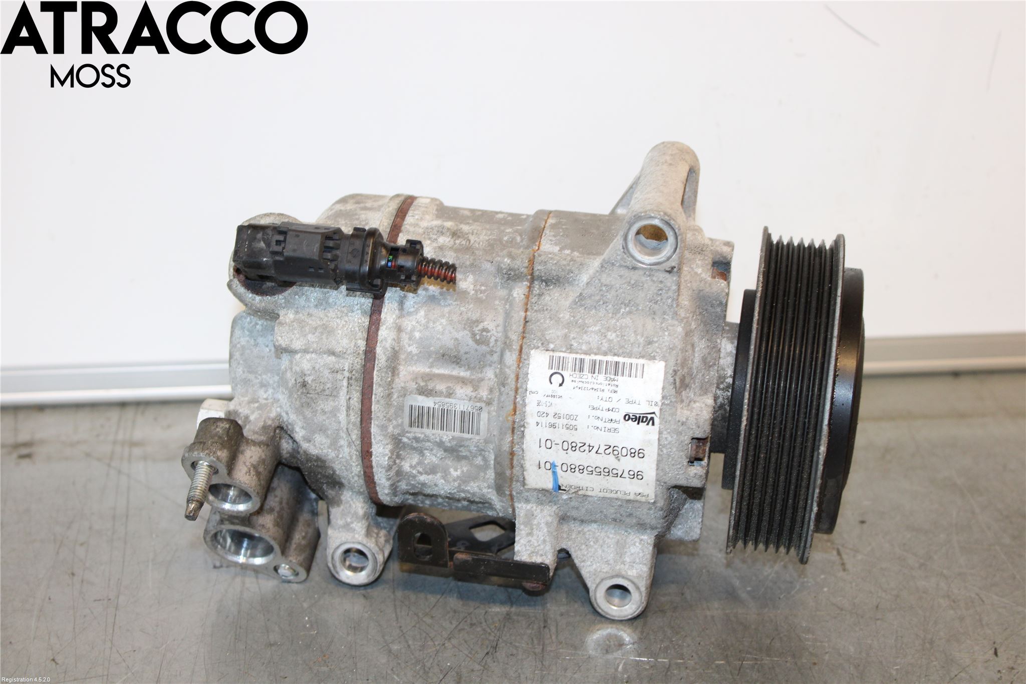 Peugeot 308 14-21 Varme Ac Kompressor