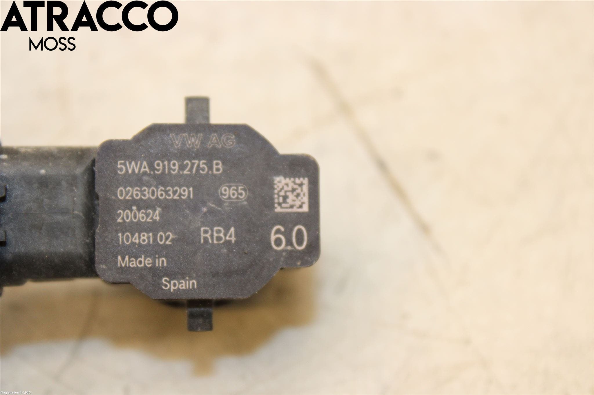 Volkswagen VW ID.3 21- Sensor Ryggesensor