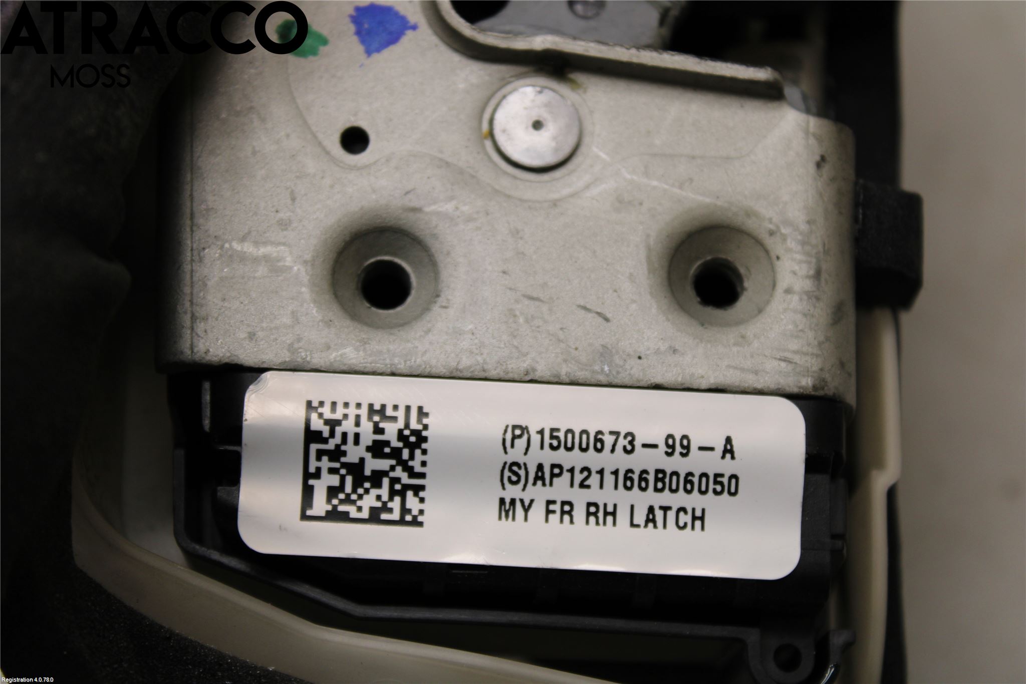 Tesla MODEL 3 17- Dørlås - Låsekasse