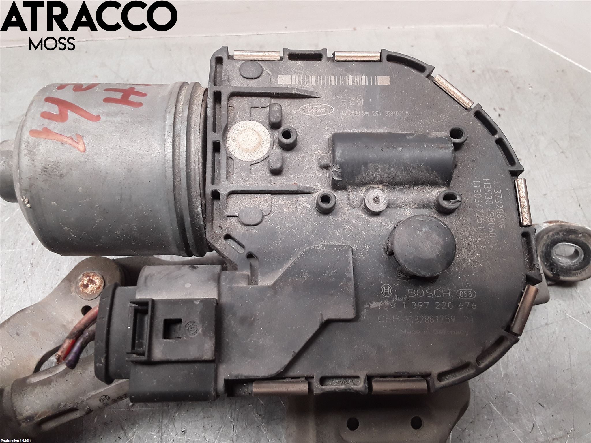 Ford GALAXY 06-15 Viskermotor Frontrute