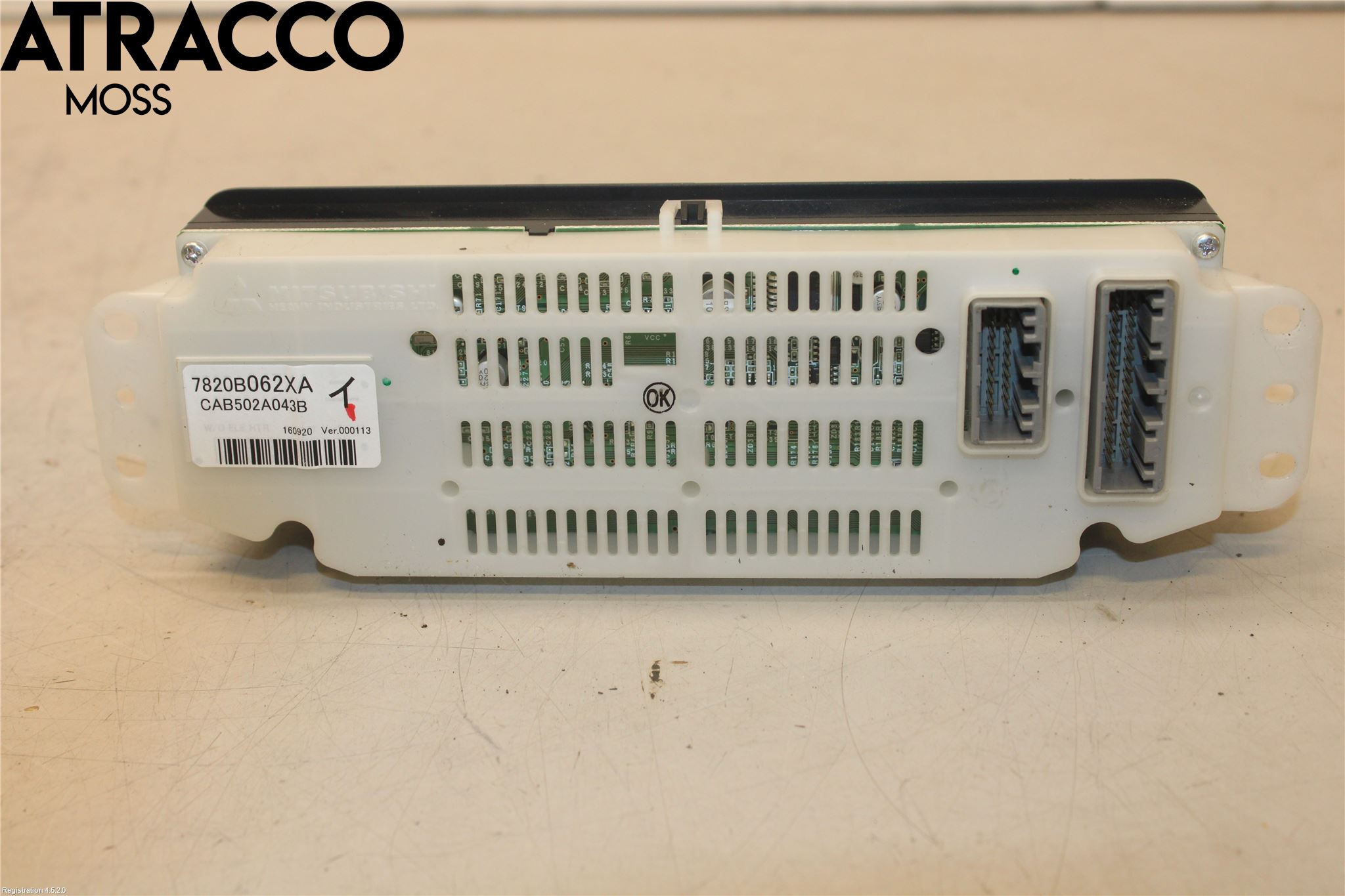 Mitsubishi OUTLANDER 13-21 Varme Ac Betjening-Display