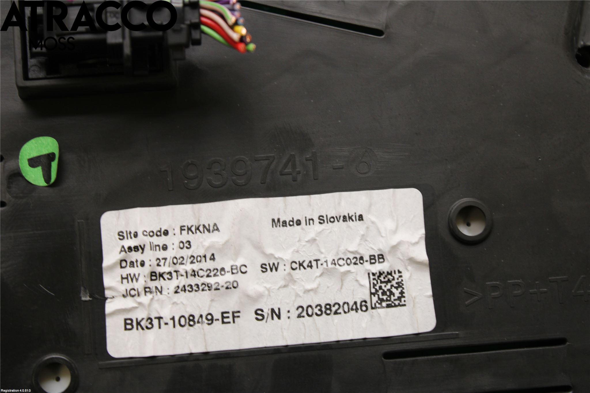 Ford TRANSIT/TOURNEO COURIER 13-23 Instr Kombinert