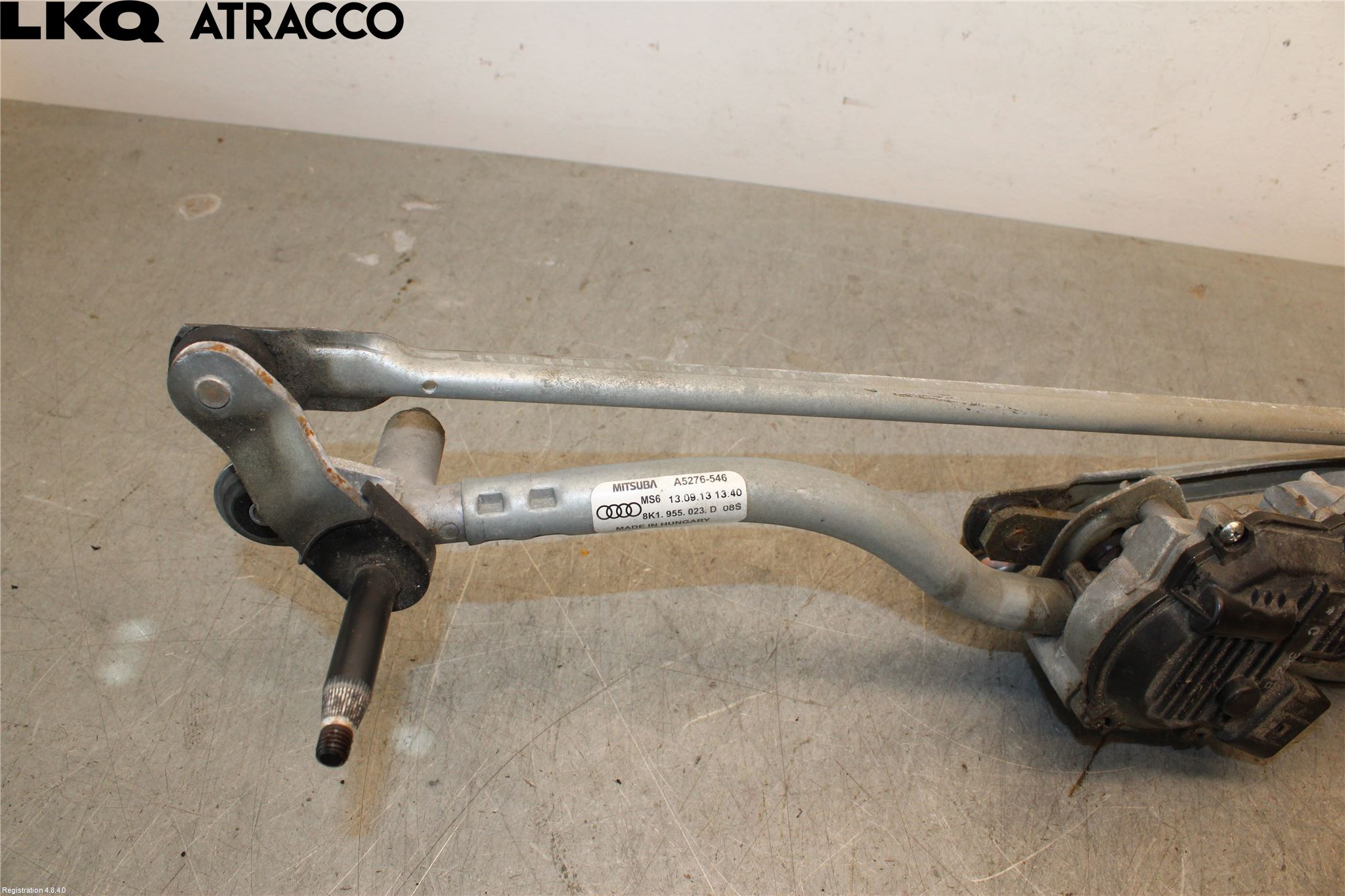 Audi A4 12-15 Viskermotor Frontrute