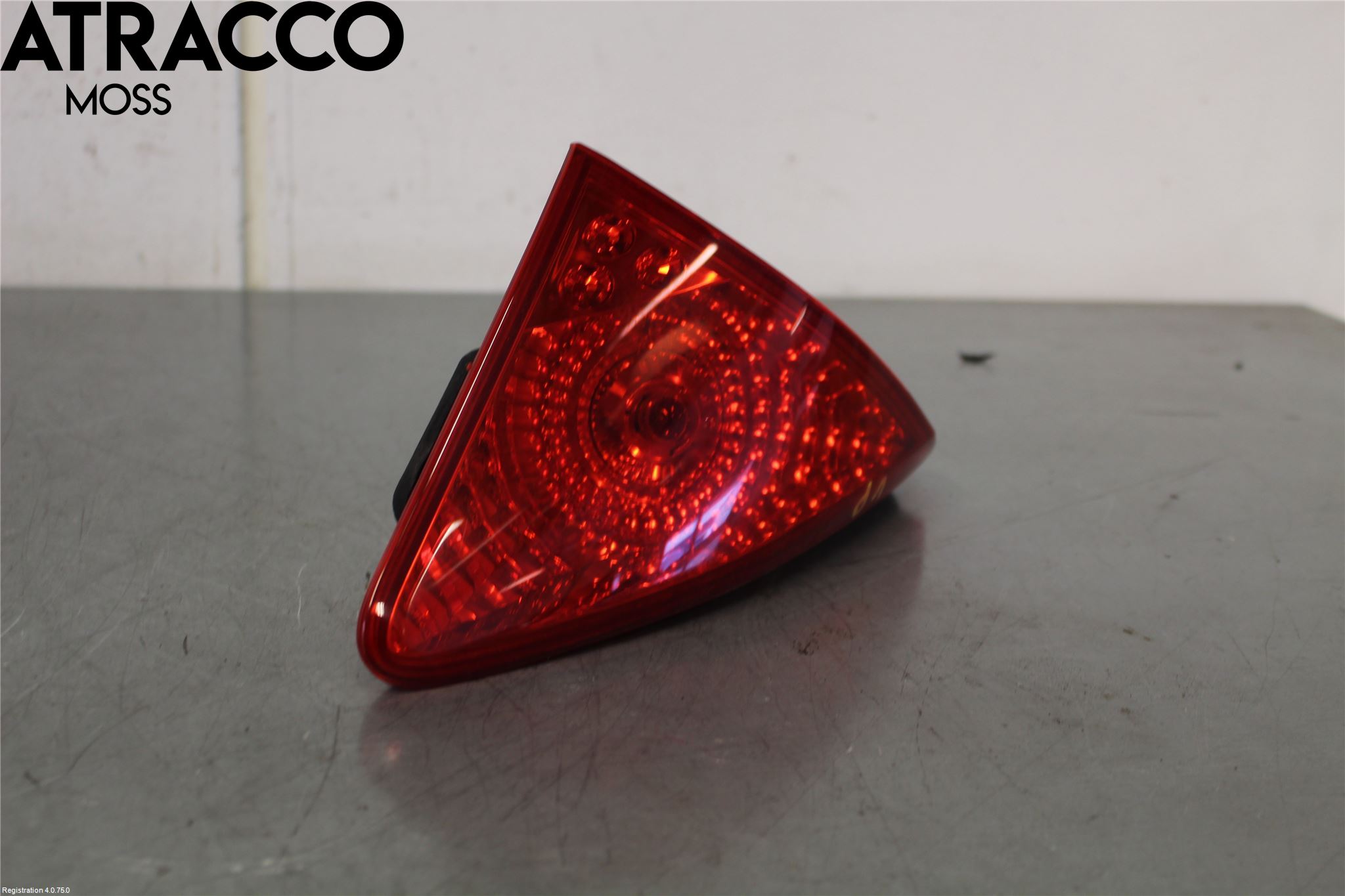 Peugeot 3008 09-16 Baklykt Venstre  På Luke(Indre