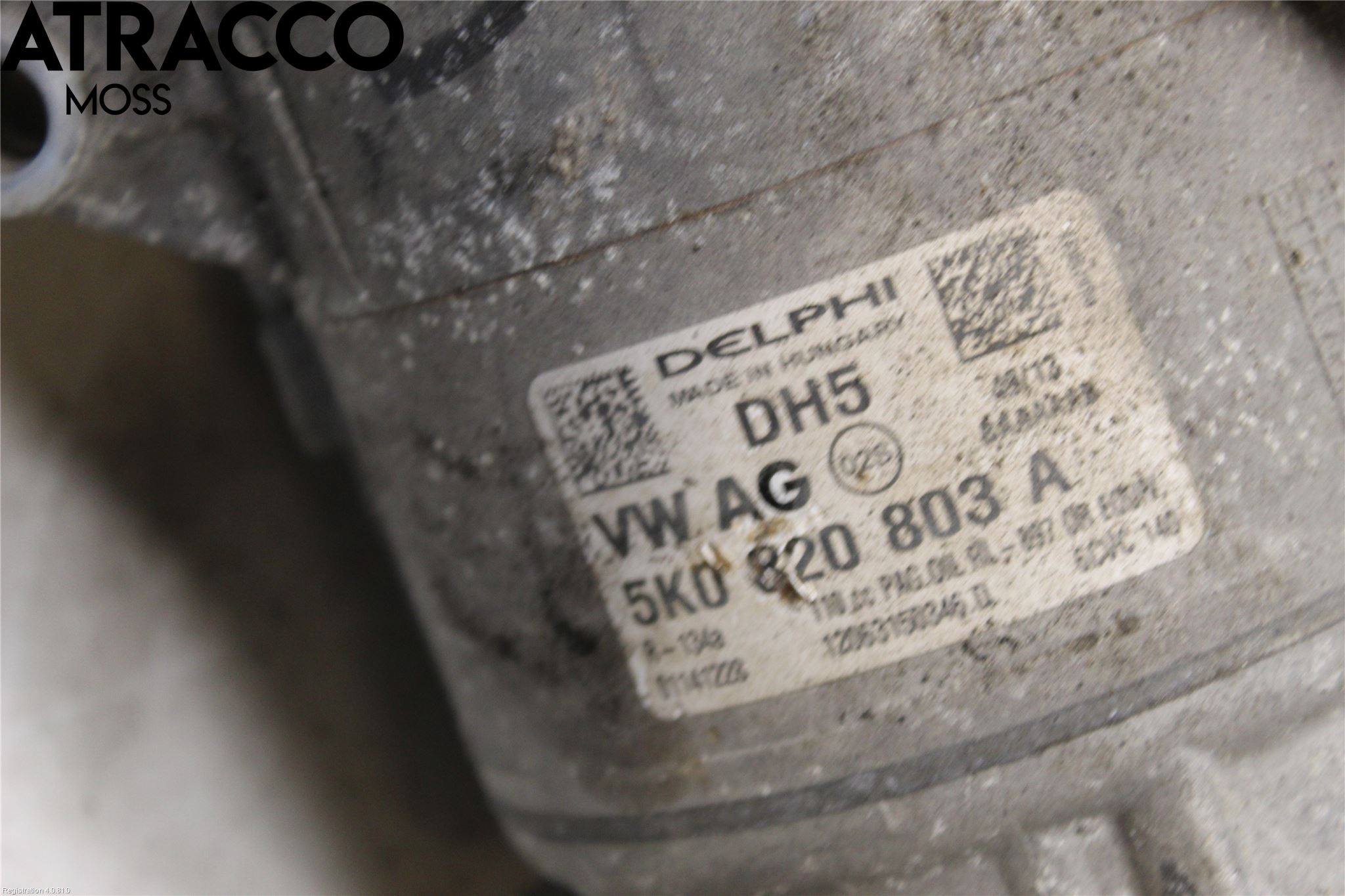 Volkswagen VW PASSAT CC 08-16 Varme Ac Kompressor