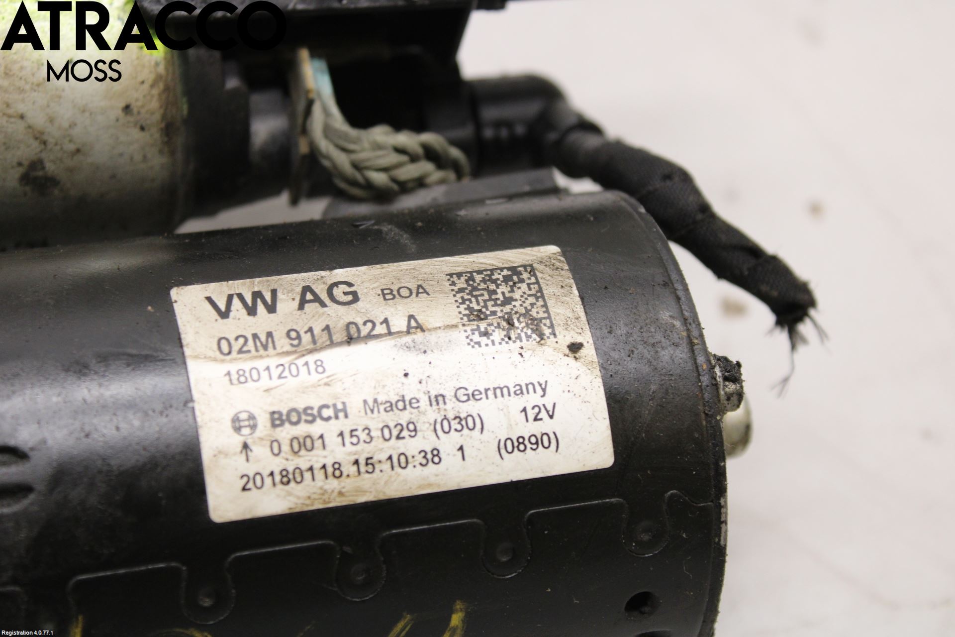 Volkswagen VW CRAFTER II / E-CRAFTER 17- Startmotor Diesel