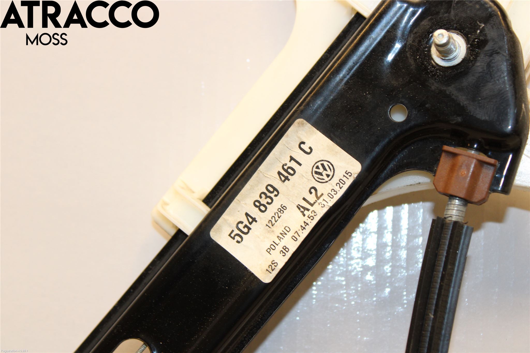 Volkswagen VW GOLF / E-GOLF VII 13-20 Vindusheismotor